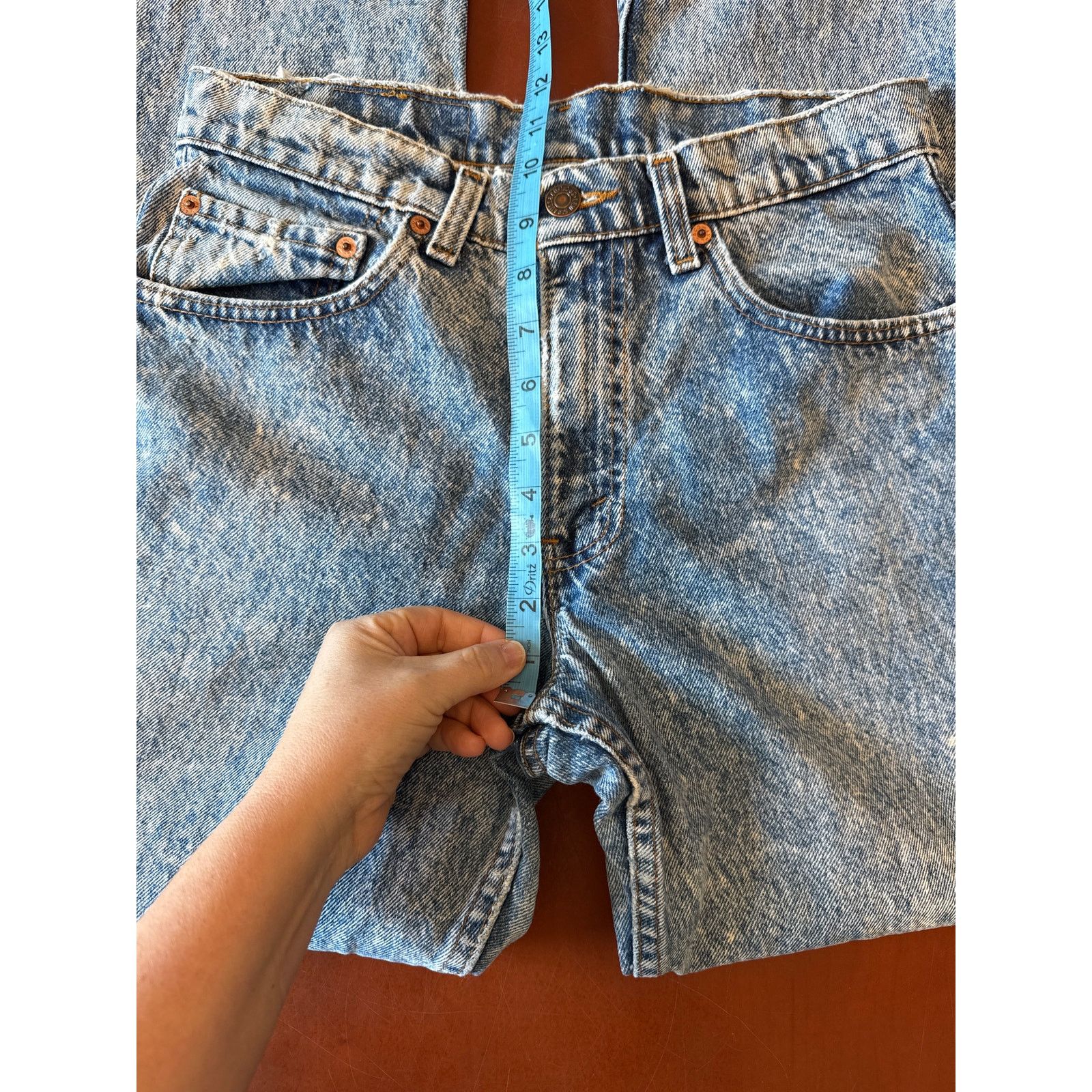 Levi's Vintage Levi’s Acid Wash 80's Blue Jeans 32x30 Made in USA Size US 32 / EU 48 - 12 Thumbnail