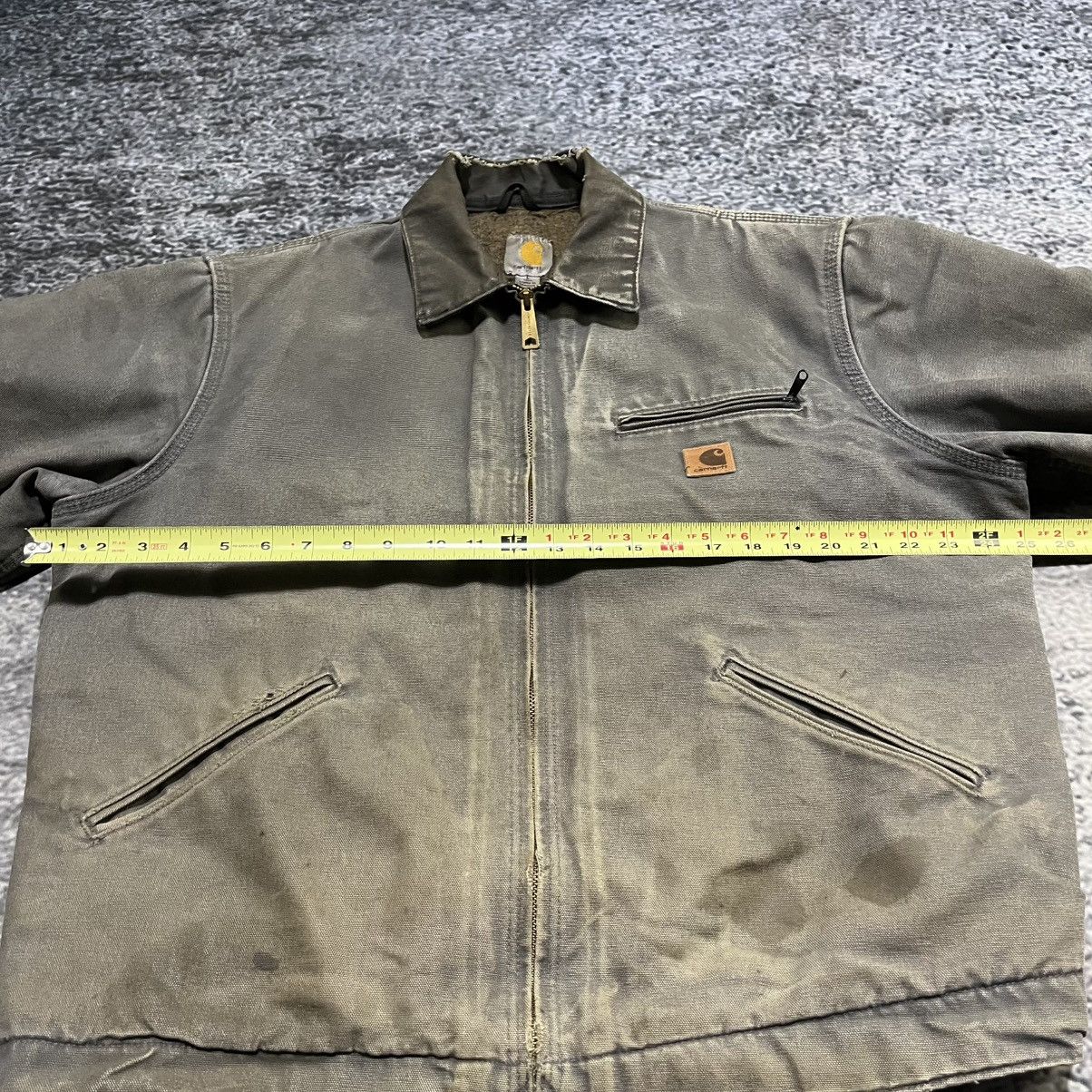 Carhartt VINTAGE CARHARTT BLANKET LINED DISTRESSED DETROIT JACKET Size US L / EU 52-54 / 3 - 12 Thumbnail