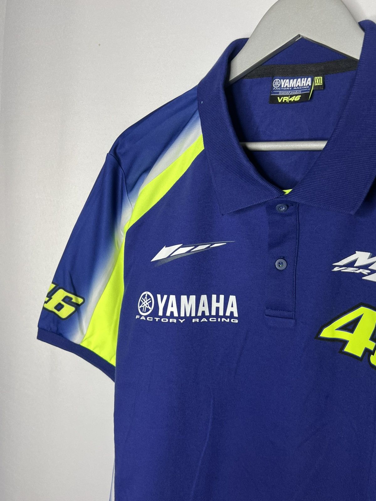 Yamaha Yamaha VR 46 Big Logo Racing Polo Shirt F1 Team Size US XXL / EU 58 / 5 - 4 Thumbnail