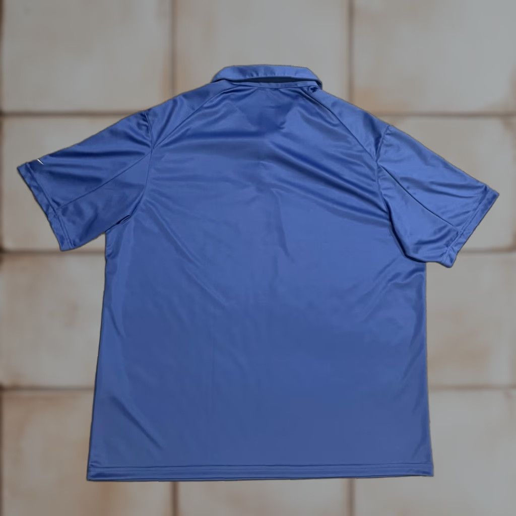 Nike VINTAGE Nike Mountain West Polo Shirt Mens 2XL Blue Dri-FIT Lightweight Short Sleeve Collared Golf NCAA Mens Size US XXL / EU 58 / 5 - 1 Thumbnail