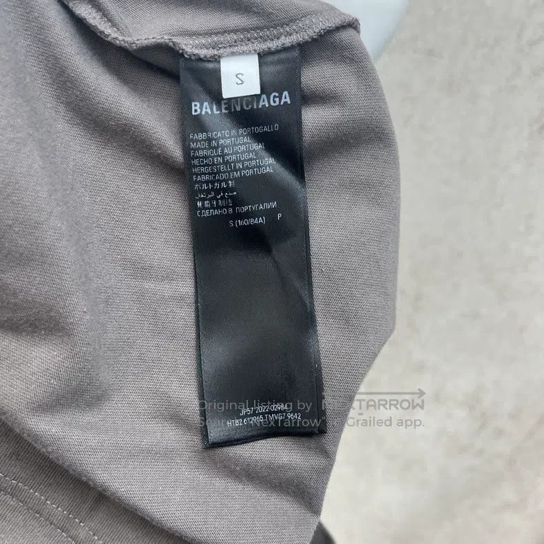 Balenciaga Balenciaga Double B Buckle Logo Short-Sleeve T-Shirt Size US S / EU 44-46 / 1 - 4 Thumbnail