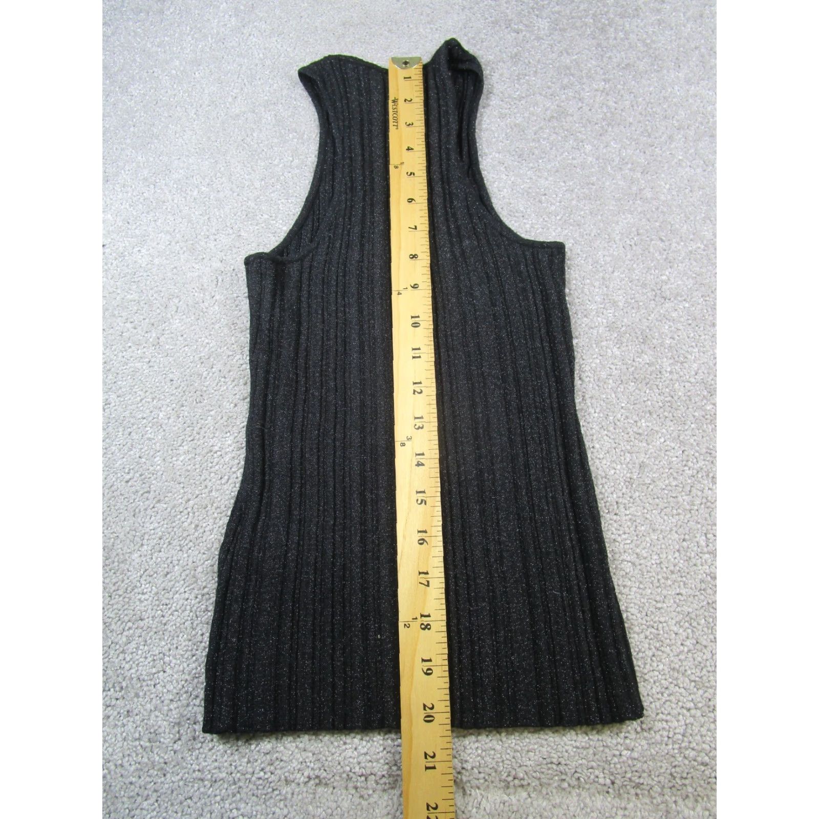 Madewell VINTAGE Madewell Tank Top Womens XS Black Ribbed Pullover Size XS / US 0-2 / IT 36-38 - 7 Thumbnail