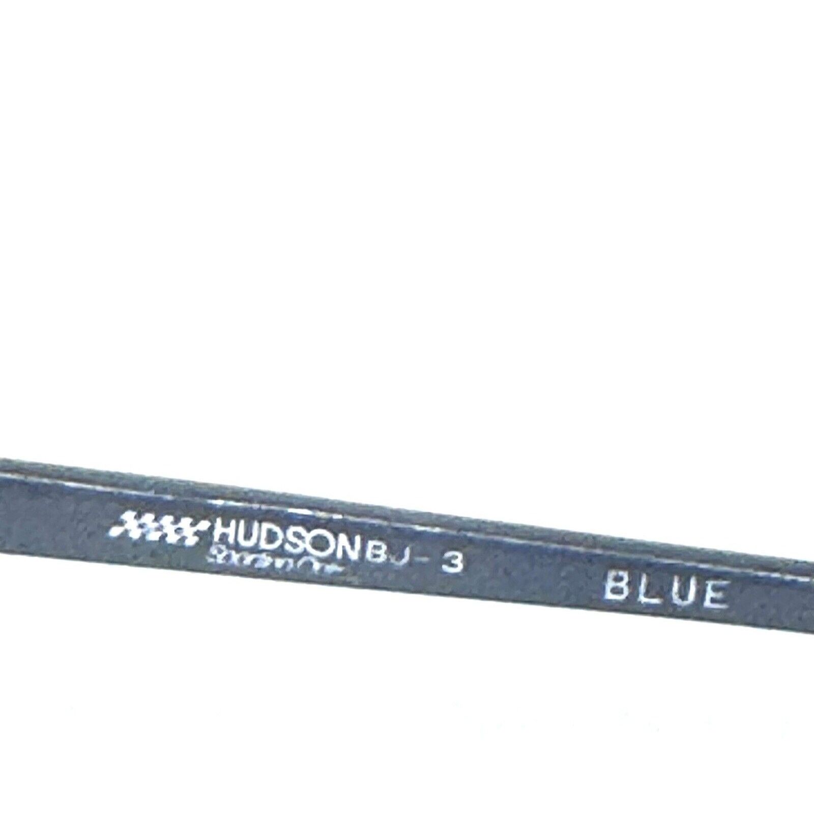 Other VINTAGE 1970 HUDSON OPTICS BJ-3 BLUE WHITE MOD AVIATOR RARE! Size ONE SIZE - 6 Thumbnail