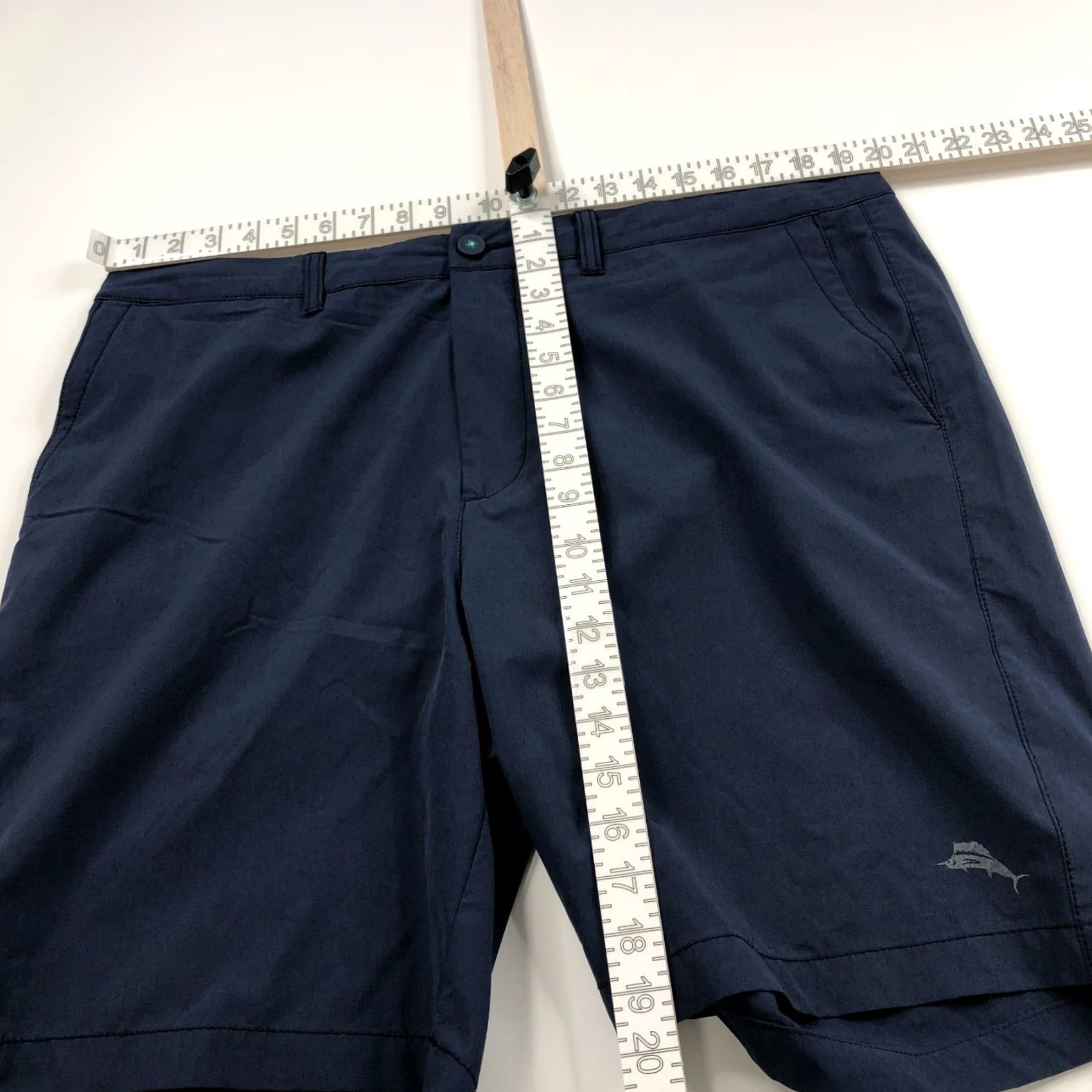 Tommy Bahama Tommy Bahama Island Active 38 9" Chino Shorts Blue PLS READ Mens Regular Waist 40in Inseam 9in Flat Front Pocket Stretch Size US 38 / EU 54 - 3 Thumbnail