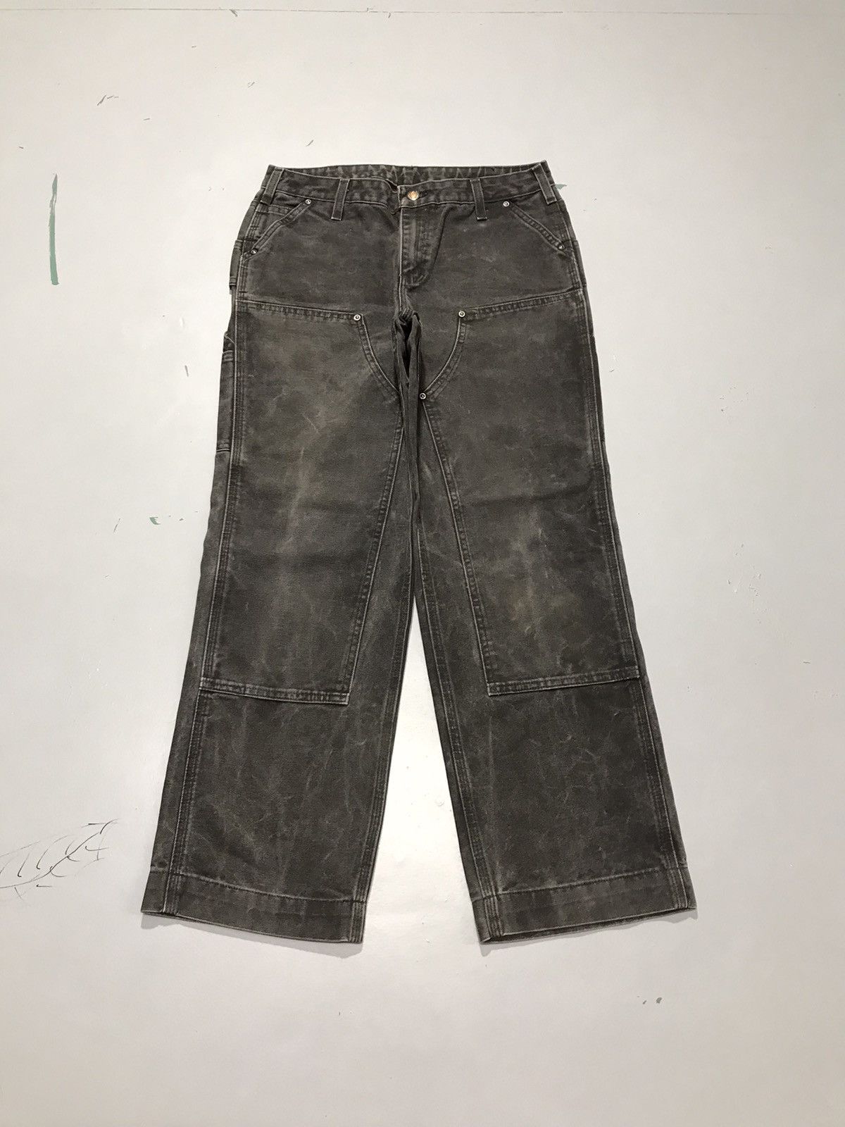 Carhartt Vintage Carhartt double knee workwear denim Size US 32 / EU 48 - 1 Thumbnail