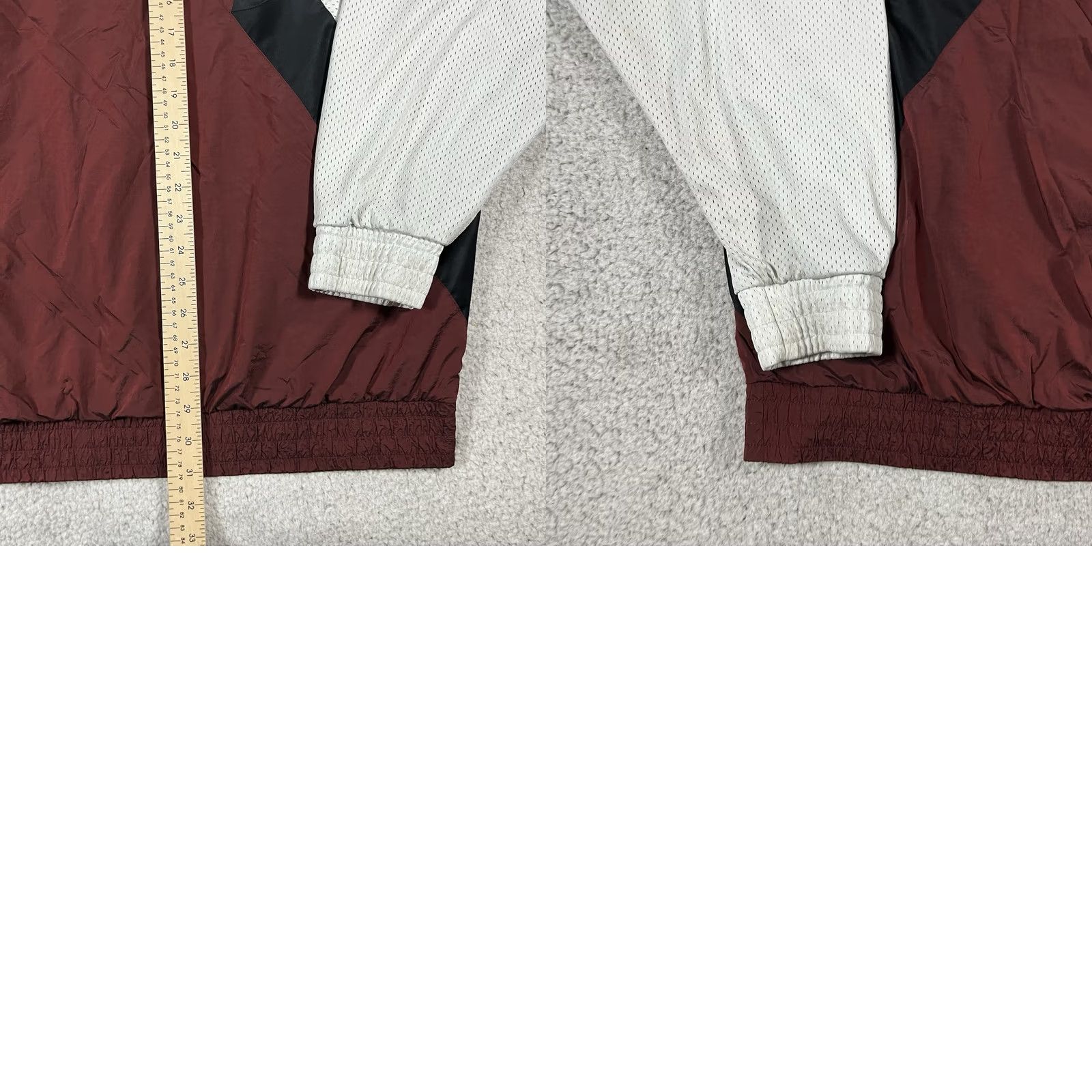 Jordan Brand Air Jordan Jacket Men 3XL Full Zip Jumpman Logo Basketball Windbreaker Nylon Red 80s 90s Retro Sports Mens Size US XXL / EU 58 / 5 - 11 Thumbnail