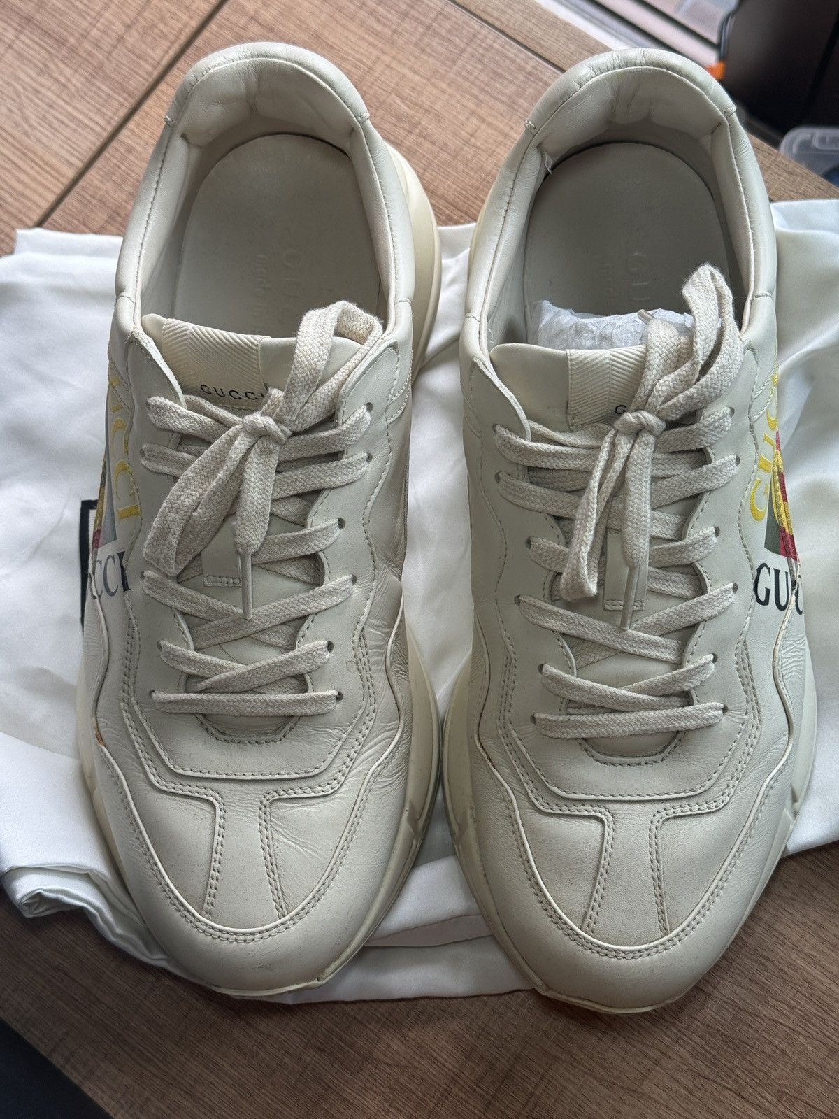 Gucci Gucci Rhyton sneaker size UK 8.5 Size US 9.5 / EU 42-43 - 2 Thumbnail