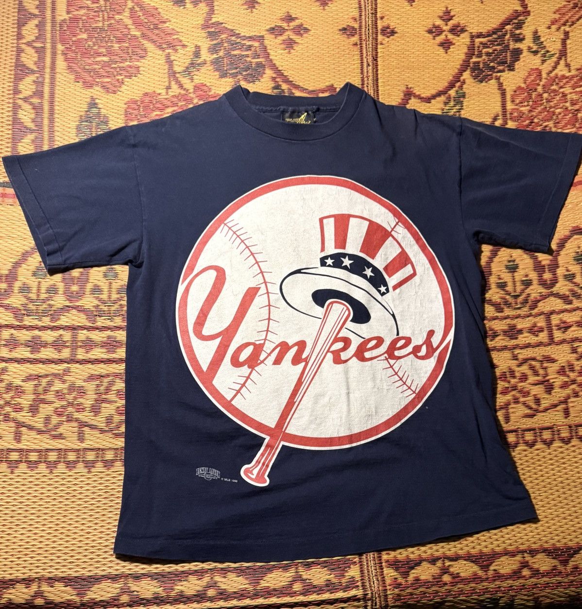 Vintage New York Yankees Big Logo T Shirt