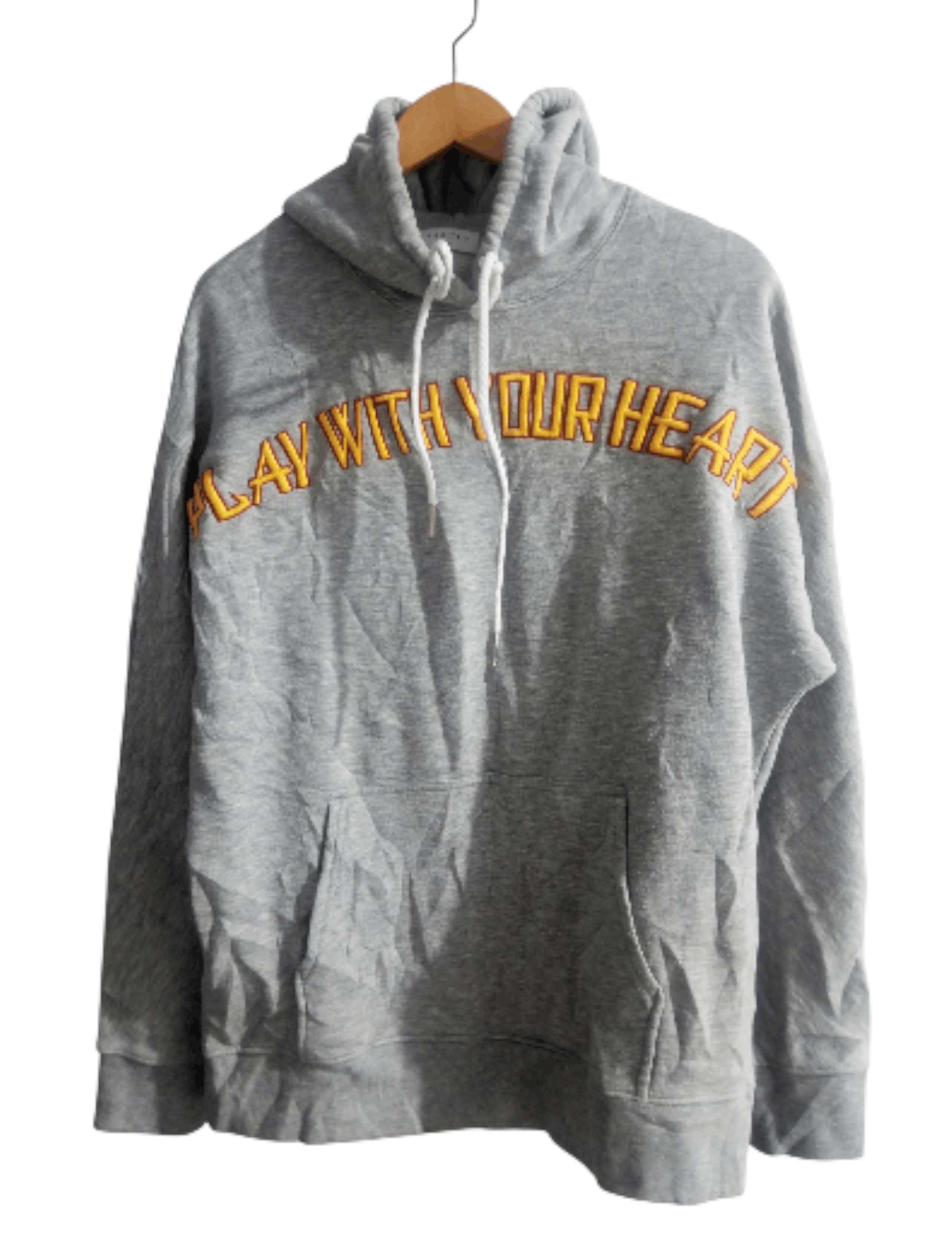Sandro Sandro embroidery "play with your heart" hoodie Size US M / EU 48-50 / 2 - 1 Thumbnail