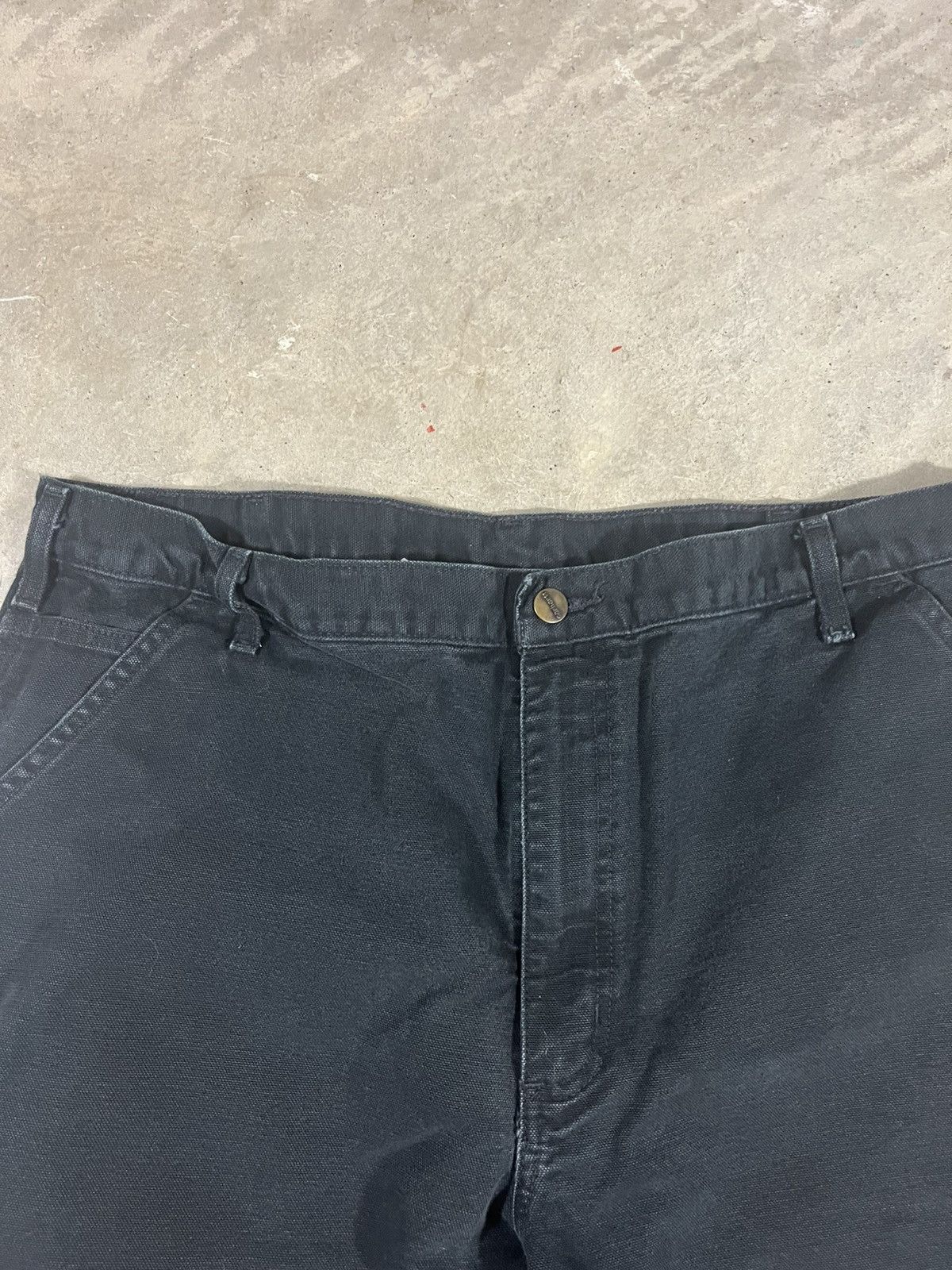 Carhartt Carhartt B11 BLK Work Pants Faded Black Size US 39 - 3 Thumbnail