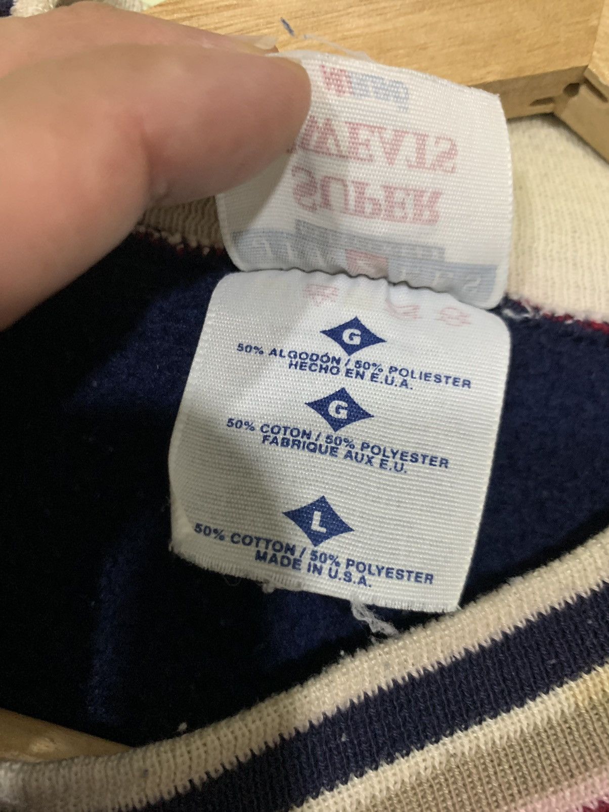 Other × Vintage Vintage Sweatshirt Jerzees TMC Whistler Size US L / EU 52-54 / 3 - 8 Thumbnail