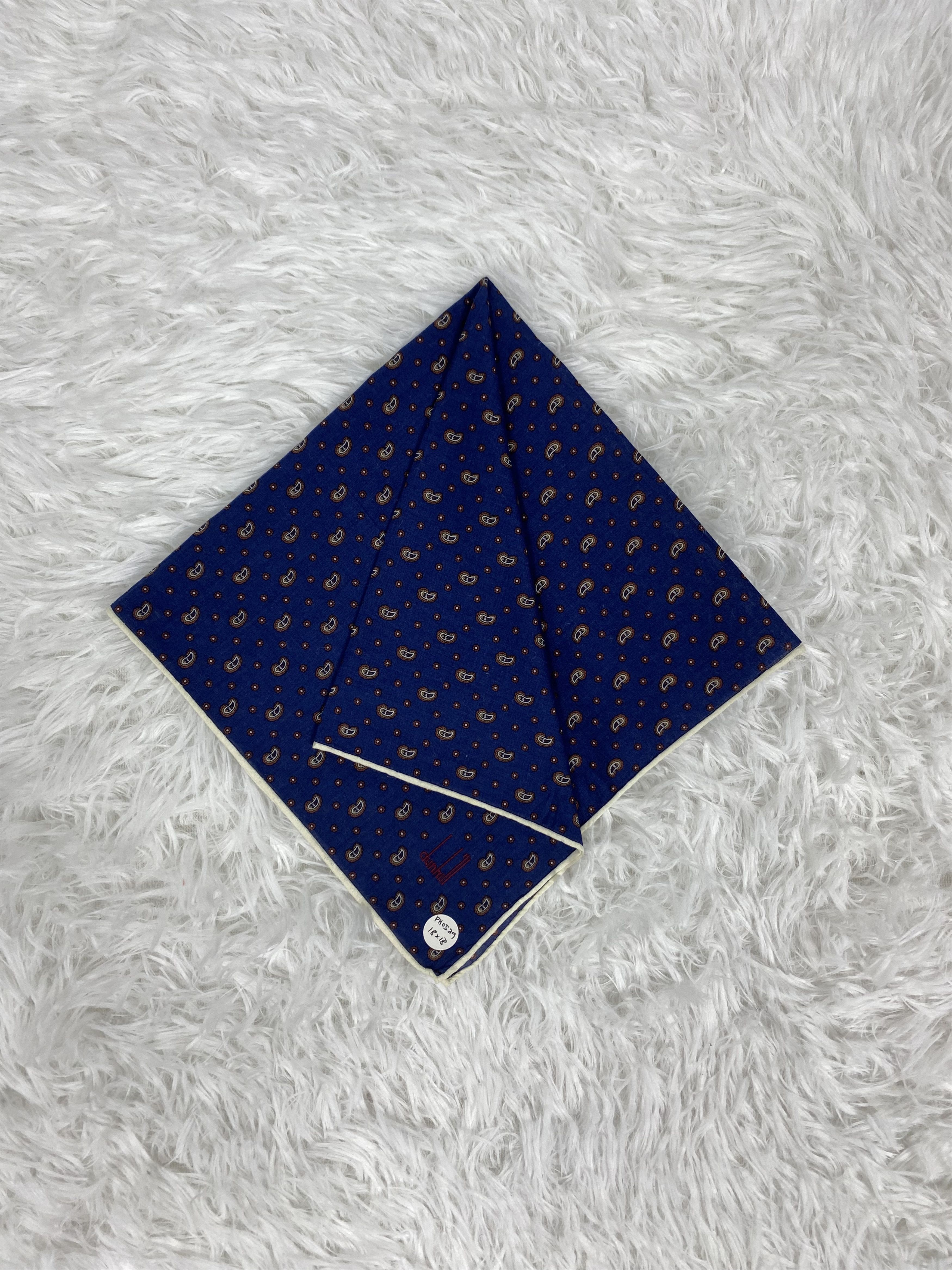 Alfred Dunhill Vintage Dunhill Handkerchief Neckerchief PH0539 Size ONE SIZE - 1 Thumbnail