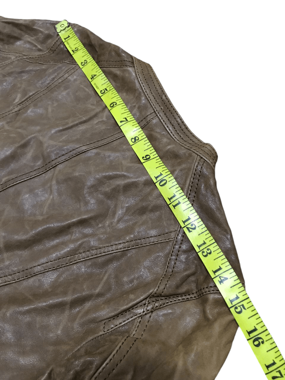 Genuine Leather × Tomorrowland Vintage Tomorrowland Leather Jacket Size XS / US 0-2 / IT 36-38 - 15 Thumbnail