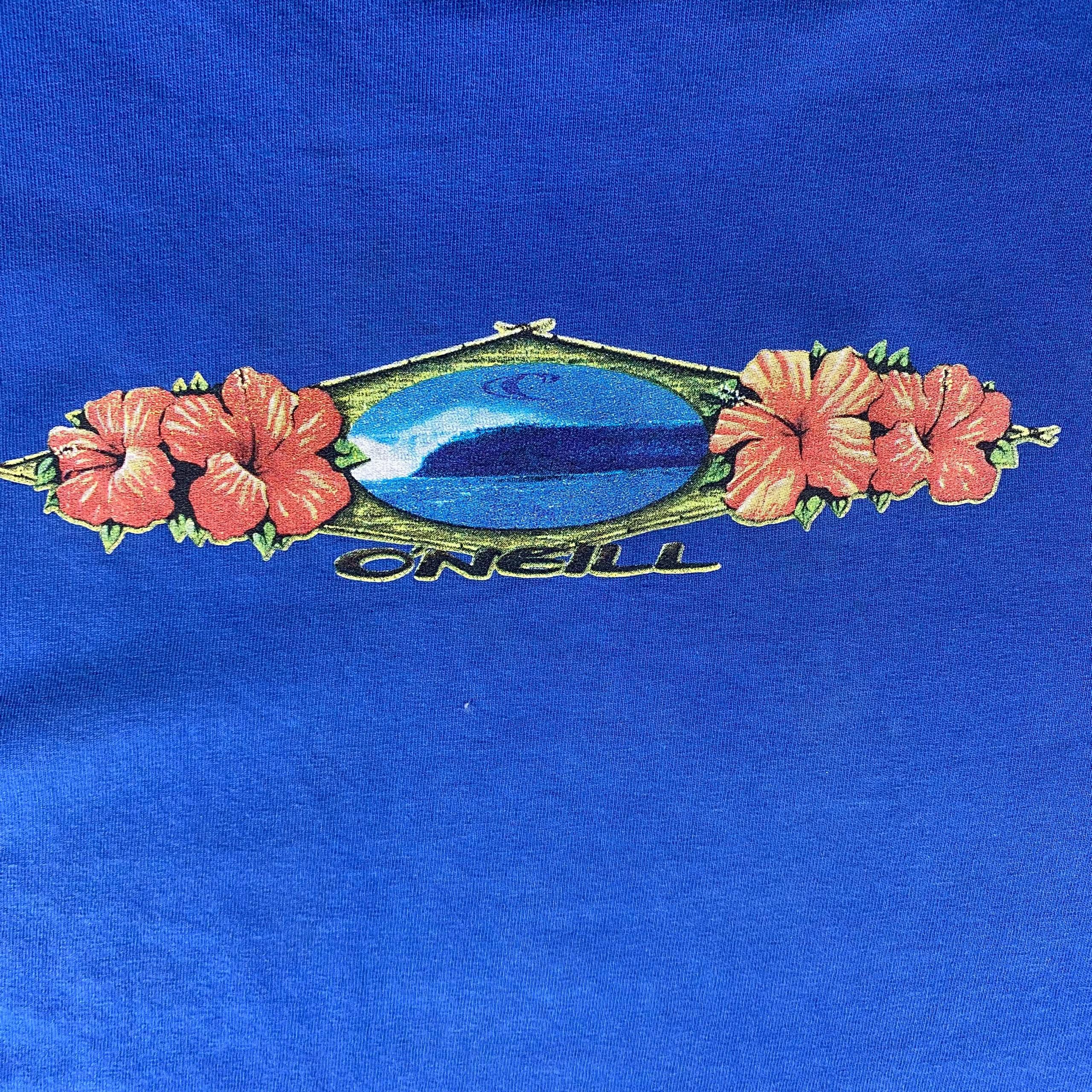 O'Neill Vintage 90s Oneill Surfing Tshirt Size US L / EU 52-54 / 3 - 4 Thumbnail