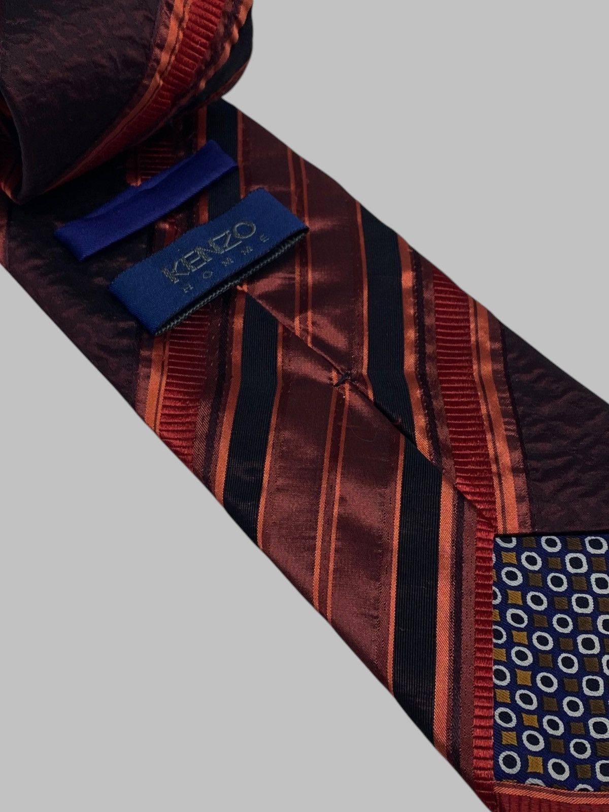 Kenzo Vintage Kenzo Homme Silk Nylon Tie Japan Style Size ONE SIZE - 5 Thumbnail