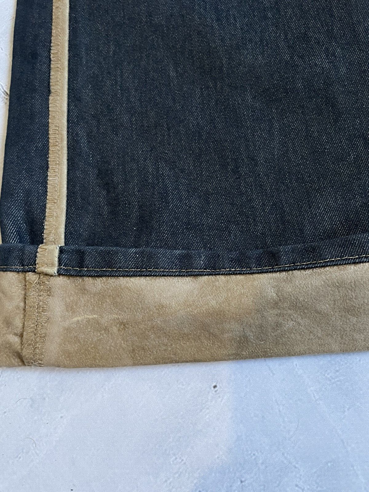 Gianfranco Ferre Archival GianFranco Ferre Suede Denim Pants Size US 30 / EU 46 - 5 Thumbnail