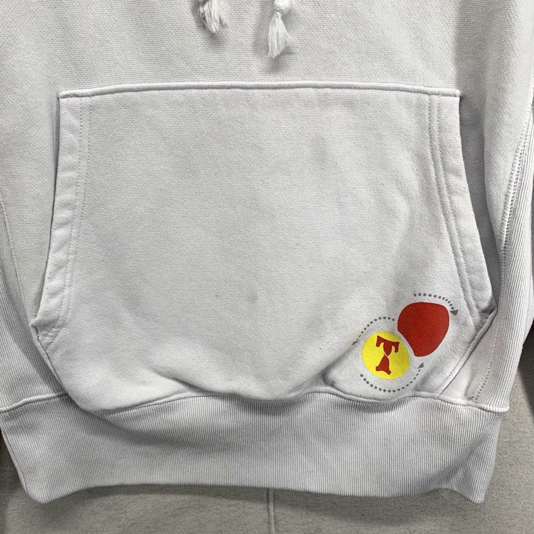 Champion VINTAGE? (No - it's not vintage) Champion Reverse Weave Hoodie Pullover Unisex Adults S White Graphic Print 90s Hip Hop Reversible Heavyweight Size US S / EU 44-46 / 1 - 4 Thumbnail
