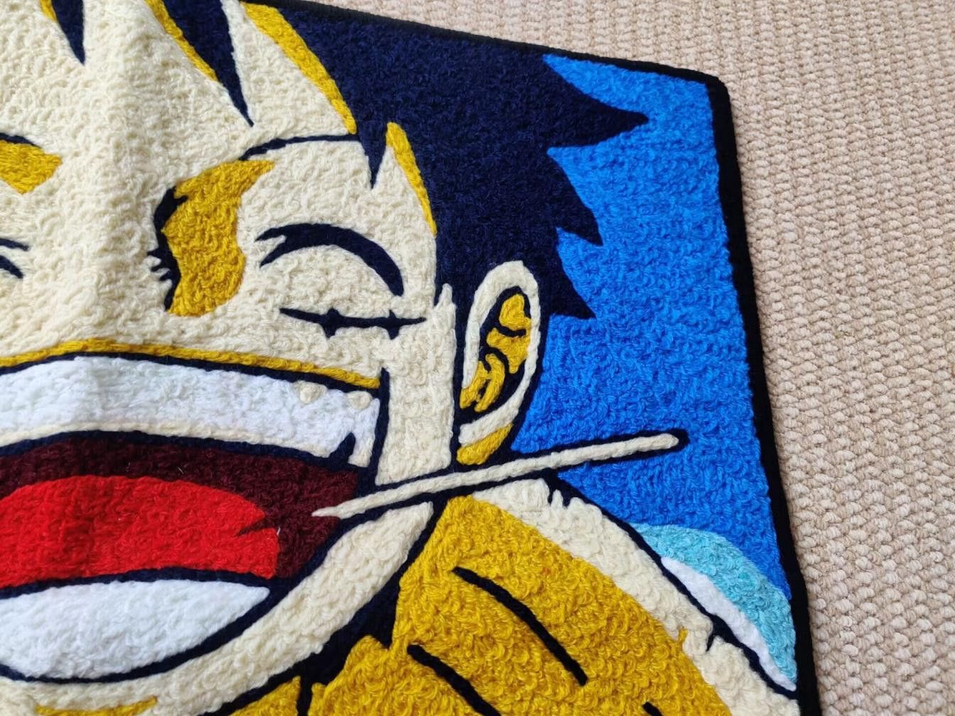 Other Monkey D Luffy Hand-Tufted Thread Carpet Size ONE SIZE - 4 Thumbnail