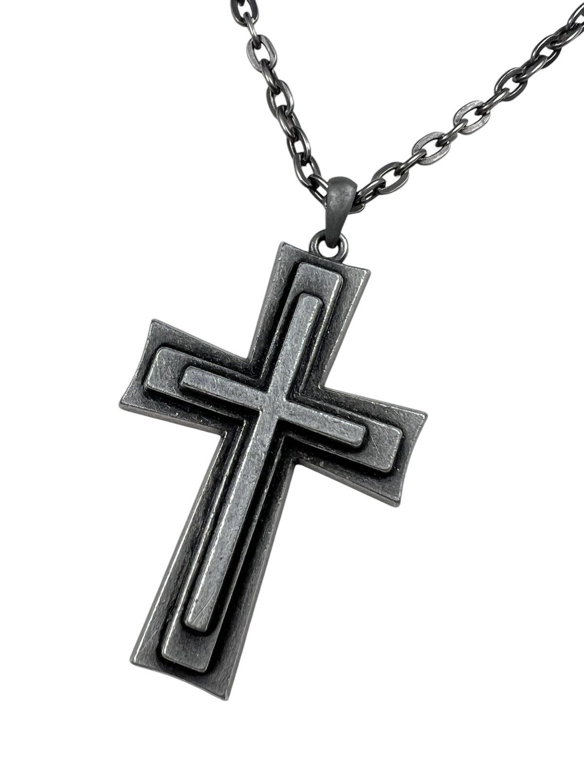 Japanese Brand Maison Gilfy ‘Ozzy Osbourne” Big Cross Necklace Size ONE SIZE - 2 Thumbnail