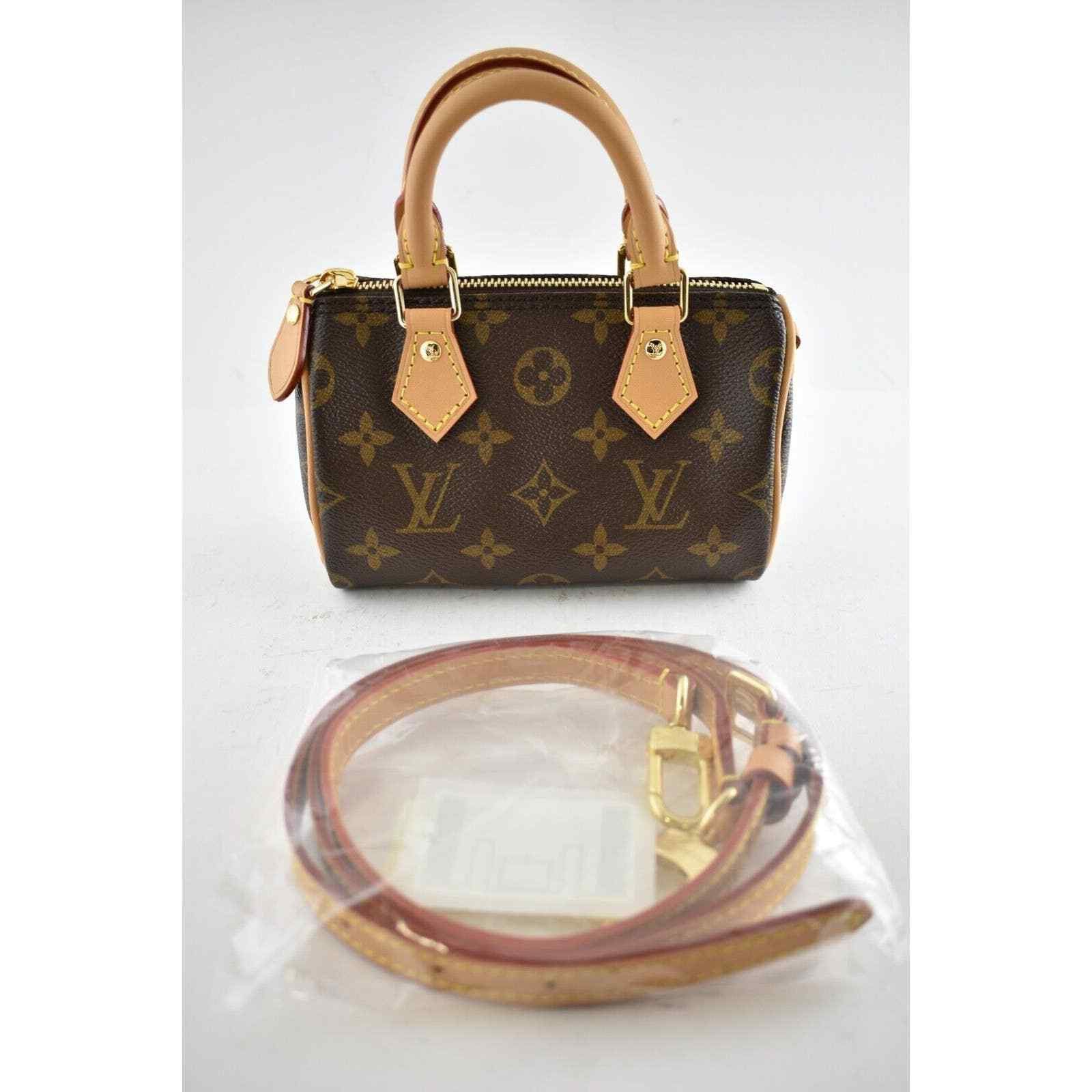Louis Vuitton Louis Vuitton Nano Speedy Mini Crossbody Shoulder Bag Size ONE SIZE - 2 Thumbnail