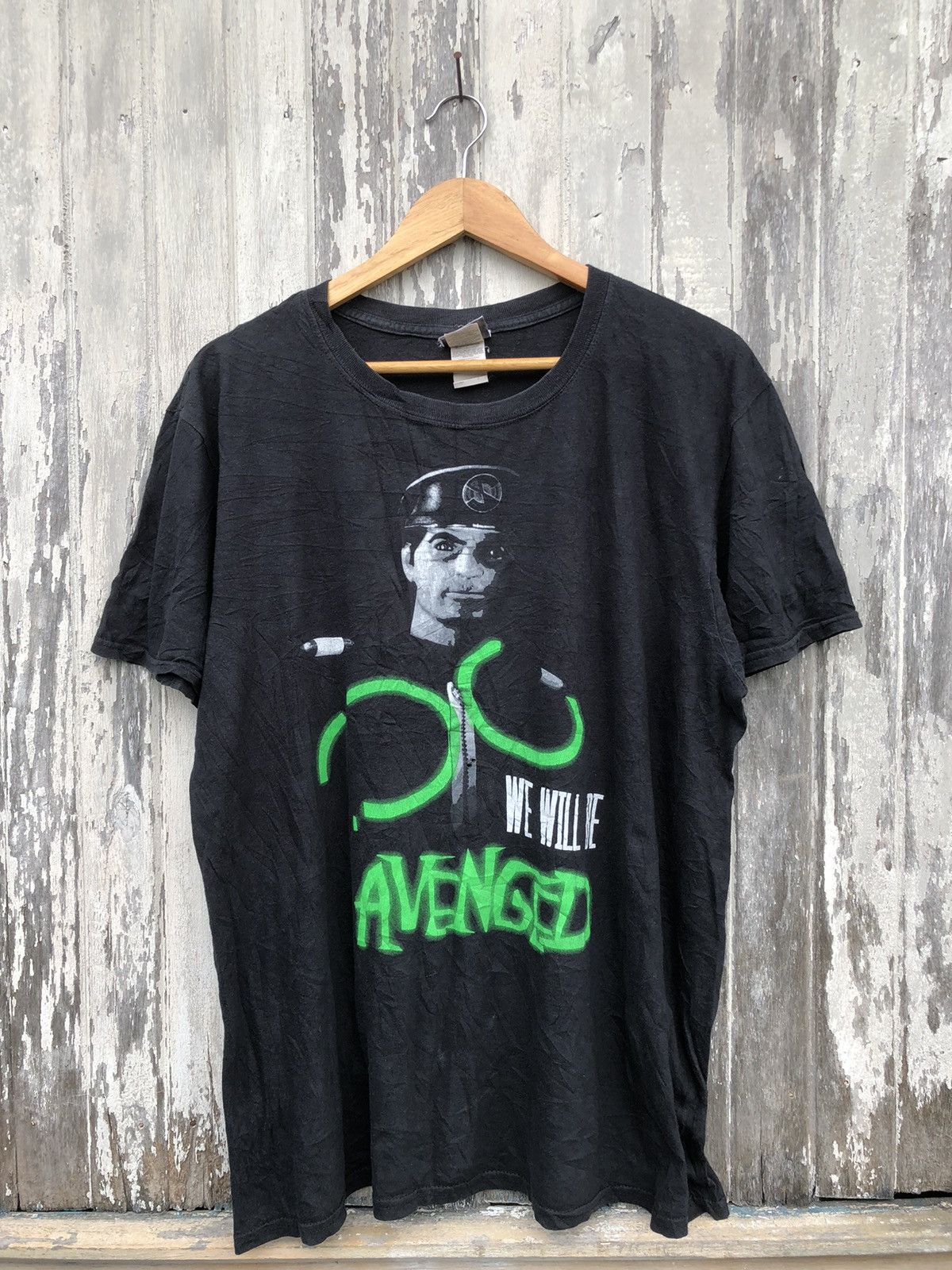 Vintage 🔥RARE Vintage 🔥Captain Scarlet Captain Black Cartoon Movie T Size US XL / EU 56 / 4 - 1 Thumbnail