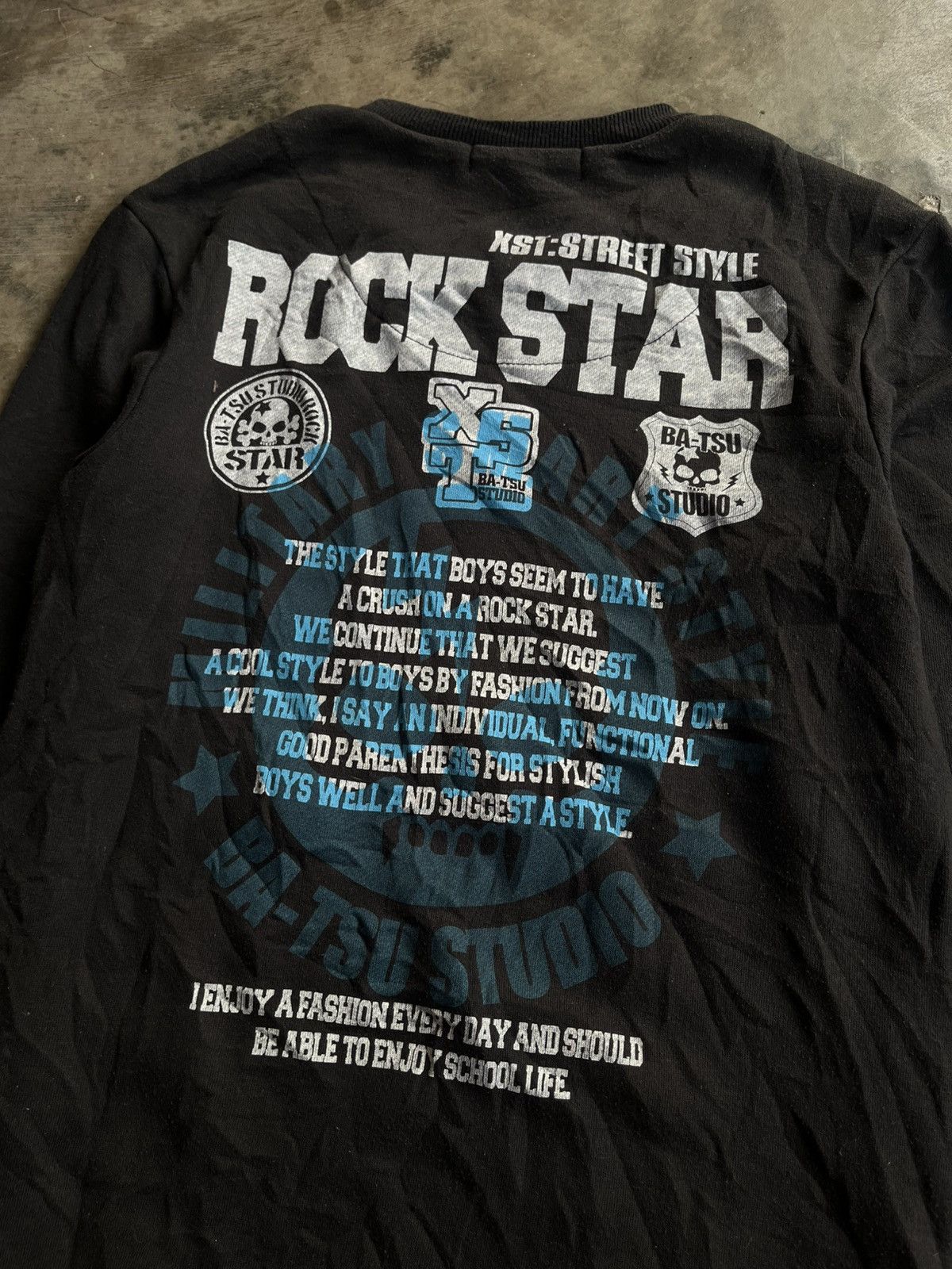 Isamu Katayama Backlash JAPANESE BA-TSU POEM DOUBLE LAYER GOTHIC SEDITIONARIES PUNK Size US M / EU 48-50 / 2 - 4 Thumbnail