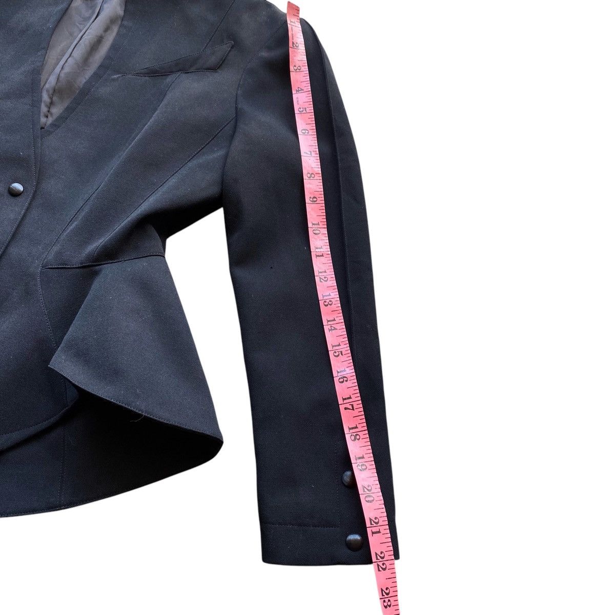 Thierry Mugler × Vintage 🔥90s THIERRY MUGLER FW SCULPTURAL DRAMATIC JACKET COAT Size S / US 4 / IT 40 - 12 Thumbnail