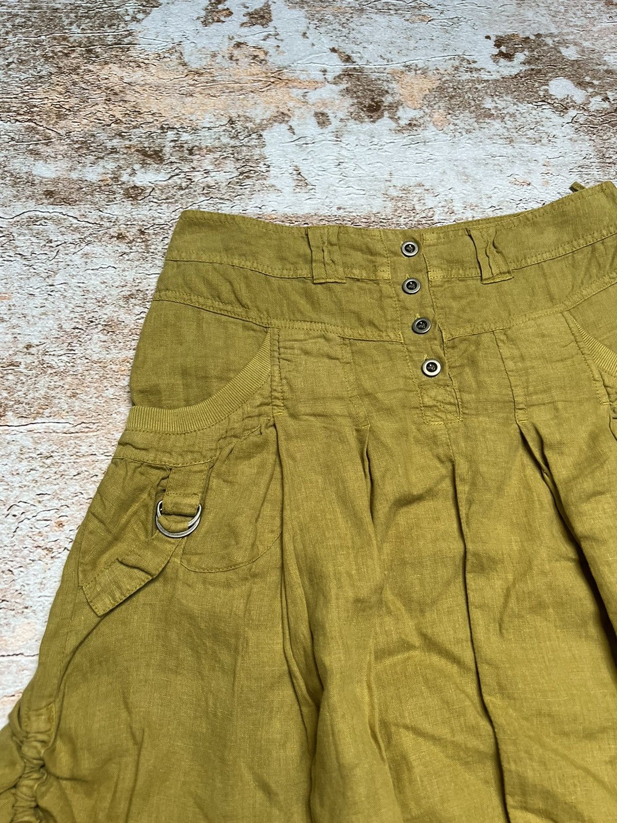 Japanese Brand × Vintage Vintage Japanese flare adjustable cargo skirt Size 28" / US 6 / IT 42 - 3 Thumbnail