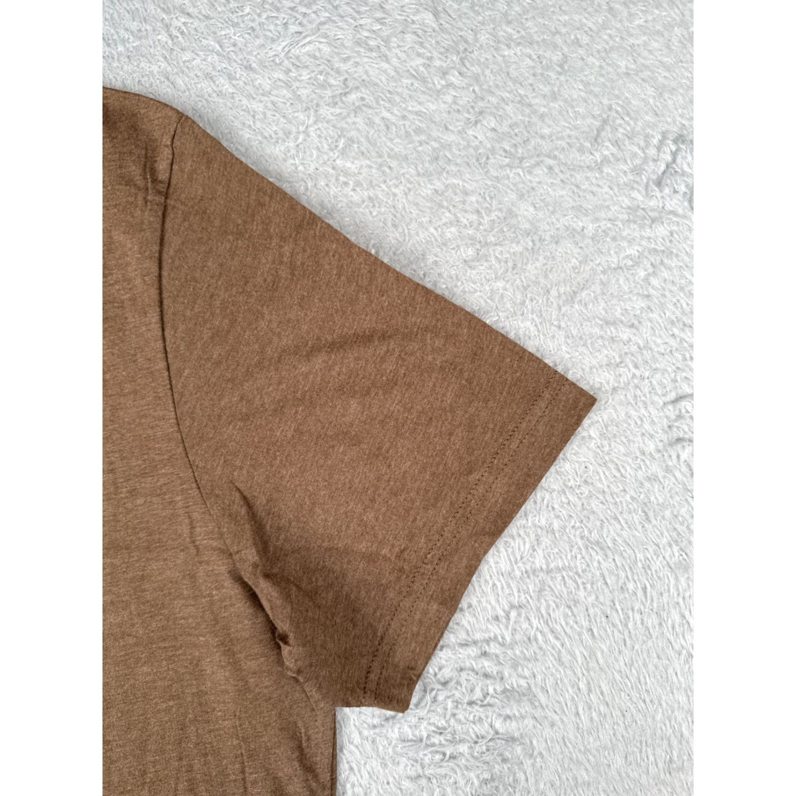 Fender Fender Men T-Shirt Shirt Brown 2XL XXL Cotton Jersey Short Sleeve Crew Neck Punk Spirit Of Rock Music Outdoor All Seasons New Size US XXL / EU 58 / 5 - 2 Thumbnail