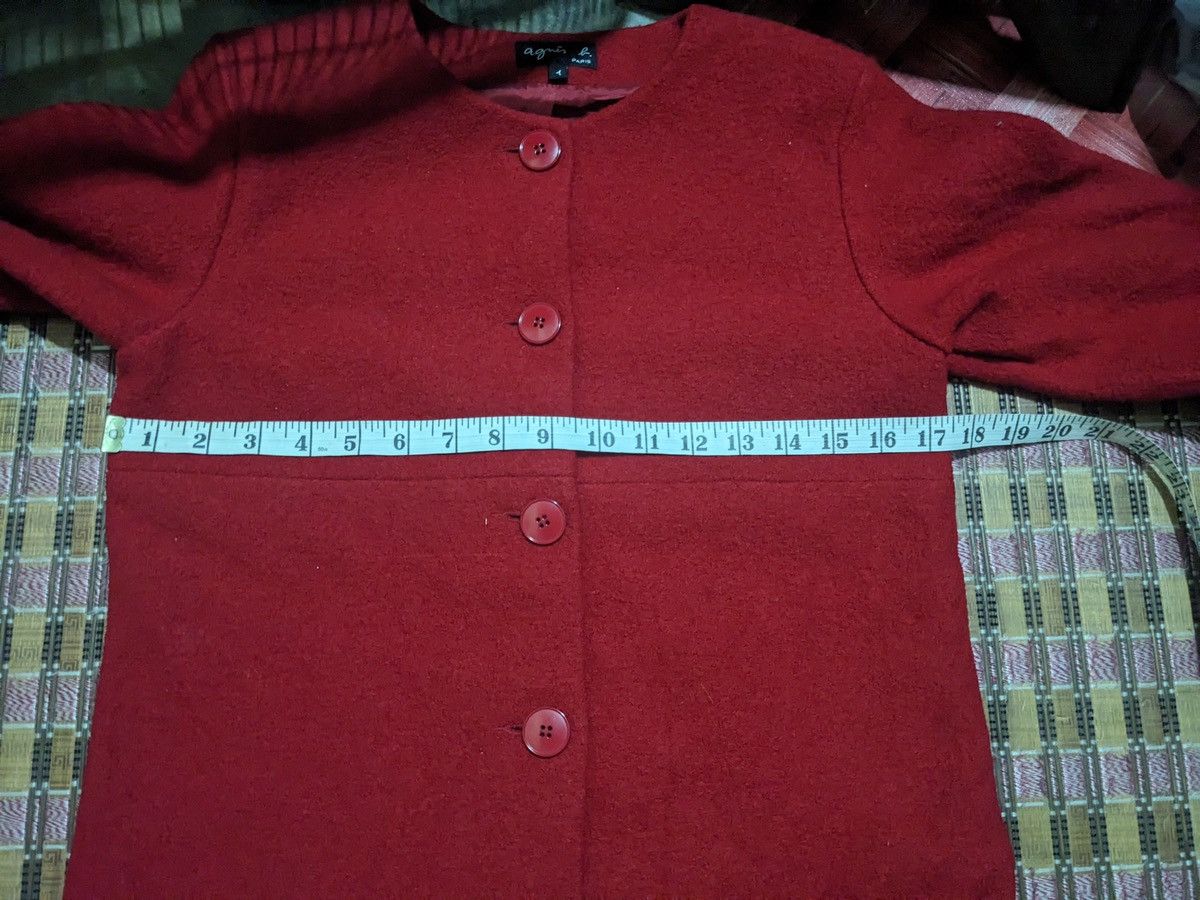 agnes b. Agnès b. Paris Wool Coat - Made in Romania - Size 1 Size S / US 4 / IT 40 - 9 Thumbnail