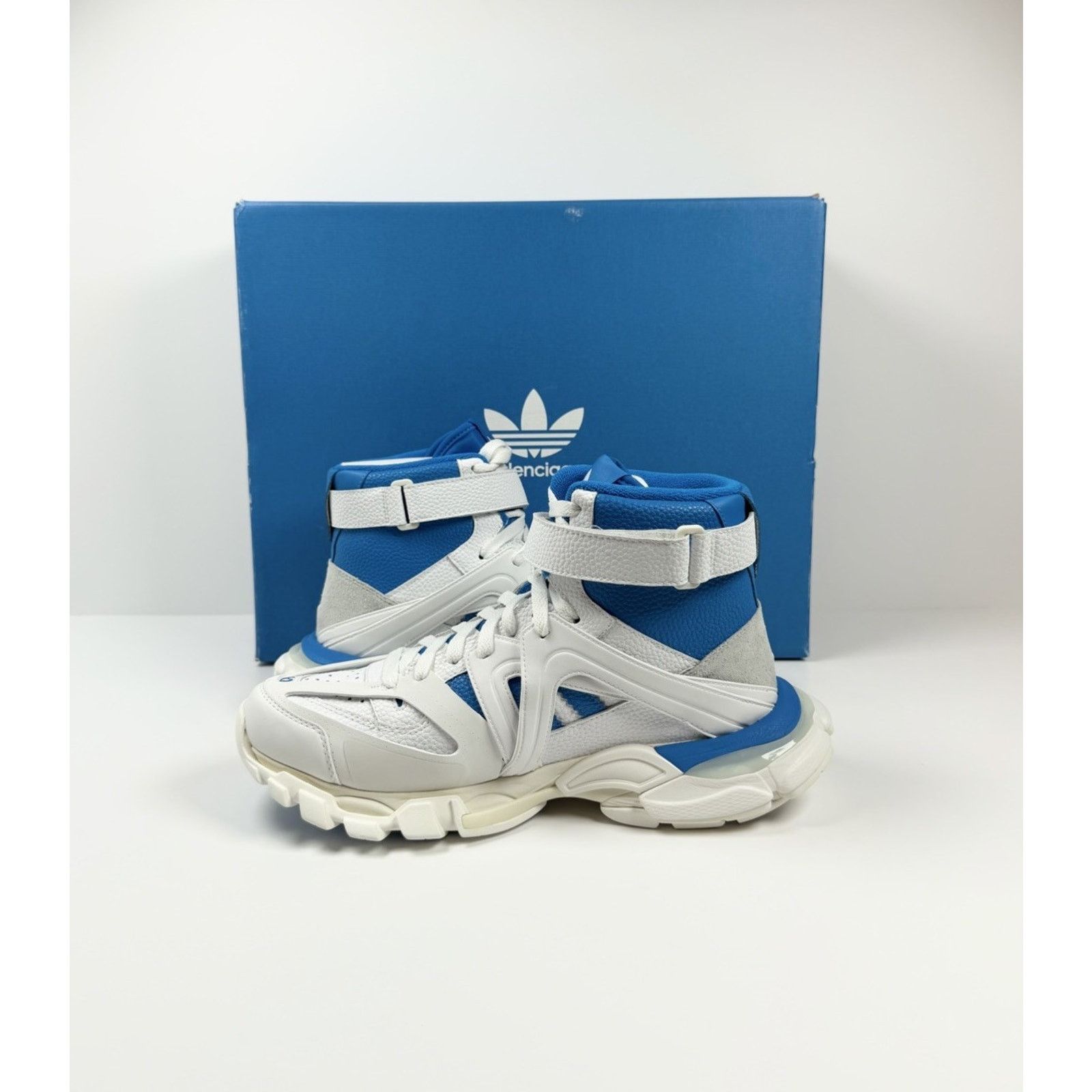 Balenciaga Size 42EU/9US - Balenciaga x adidas Track Forum High NEW! Size US 9 / EU 42 - 6 Thumbnail