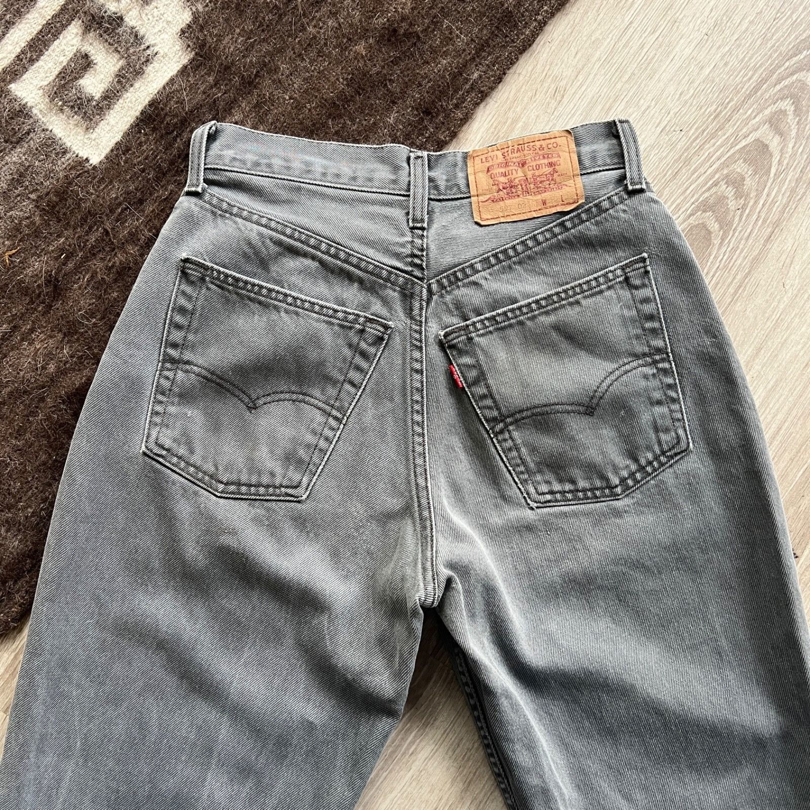 Levi's Levi’s 501 Vintage 90s USA Made Denim Jeans 9639AC Size 27" / US 4 / IT 40 - 3 Thumbnail
