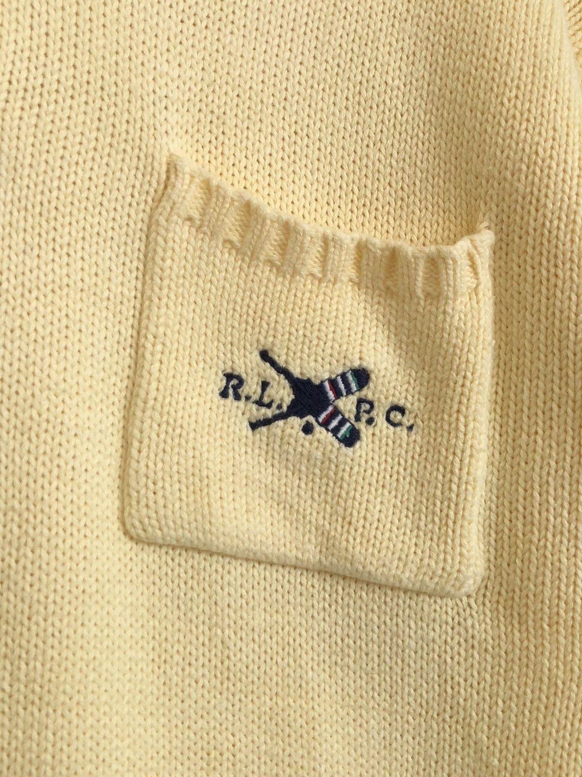 Polo Ralph Lauren 90’S R.L.P.C. KNIT POLO Size US M / EU 48-50 / 2 - 4 Thumbnail