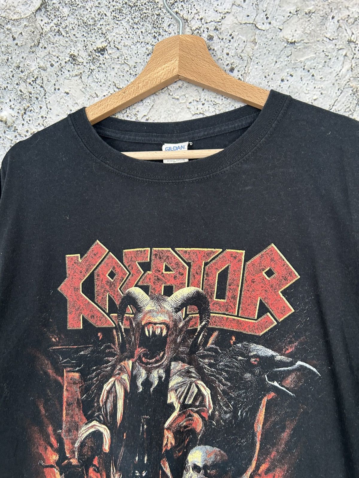Band Tees Vintage Kreator Metal Rock Band Tee Graphic Horror Grunge Size US XXL / EU 58 / 5 - 3 Thumbnail