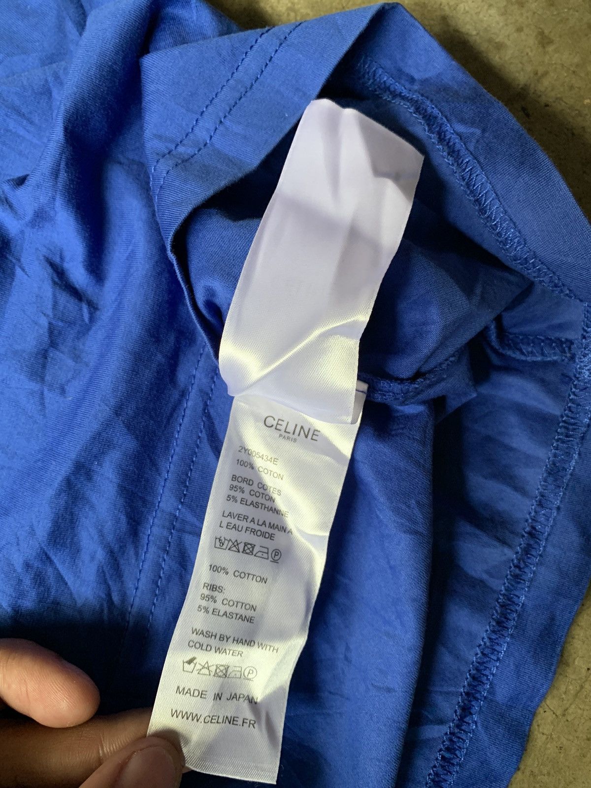 Celine Celine Shirt Size L / US 10 / IT 46 - 7 Thumbnail