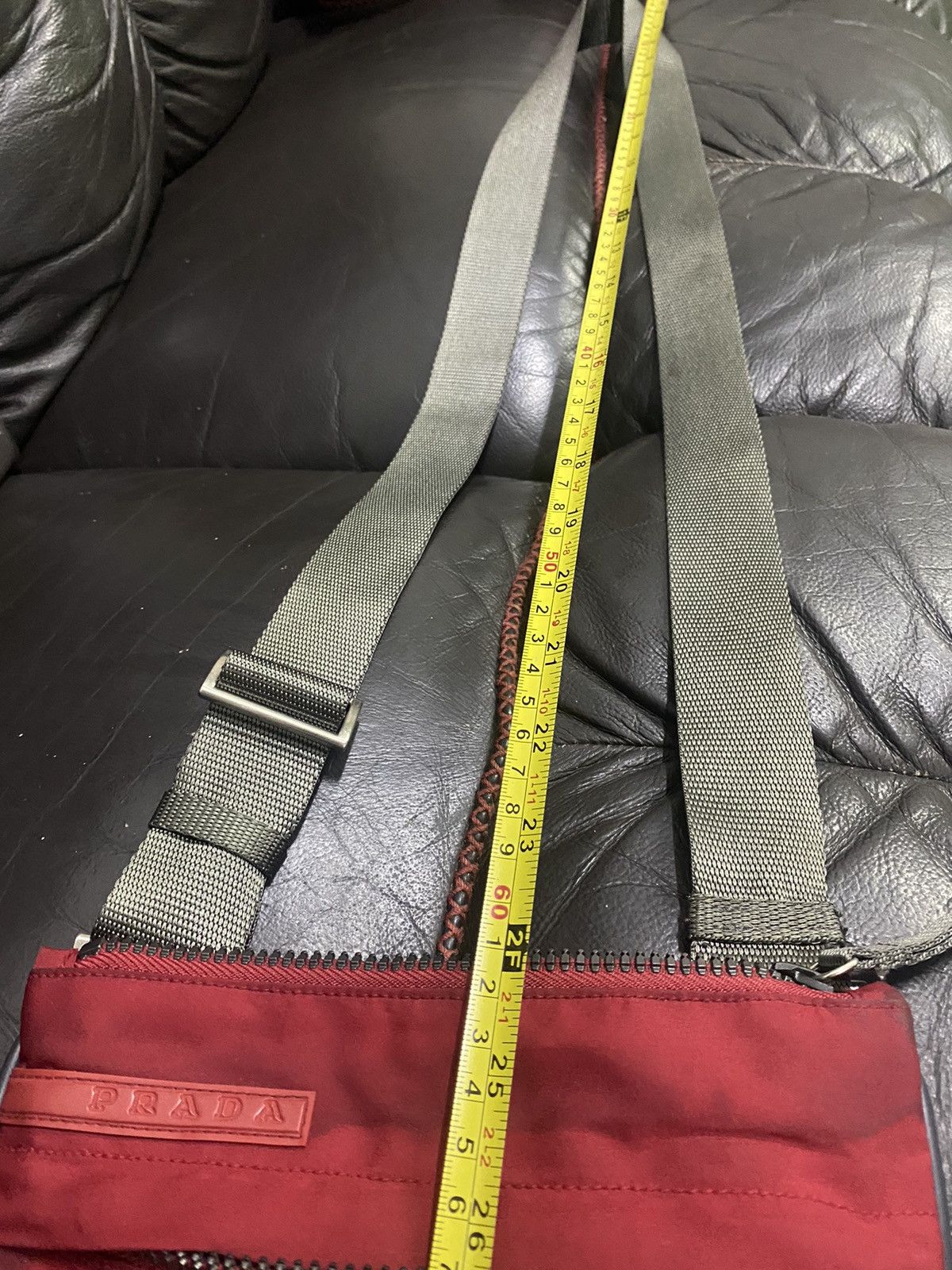 Prada Authentic Prada Art.4VA032 Mat.JAY Crossbody Bag Size ONE SIZE - 19 Thumbnail