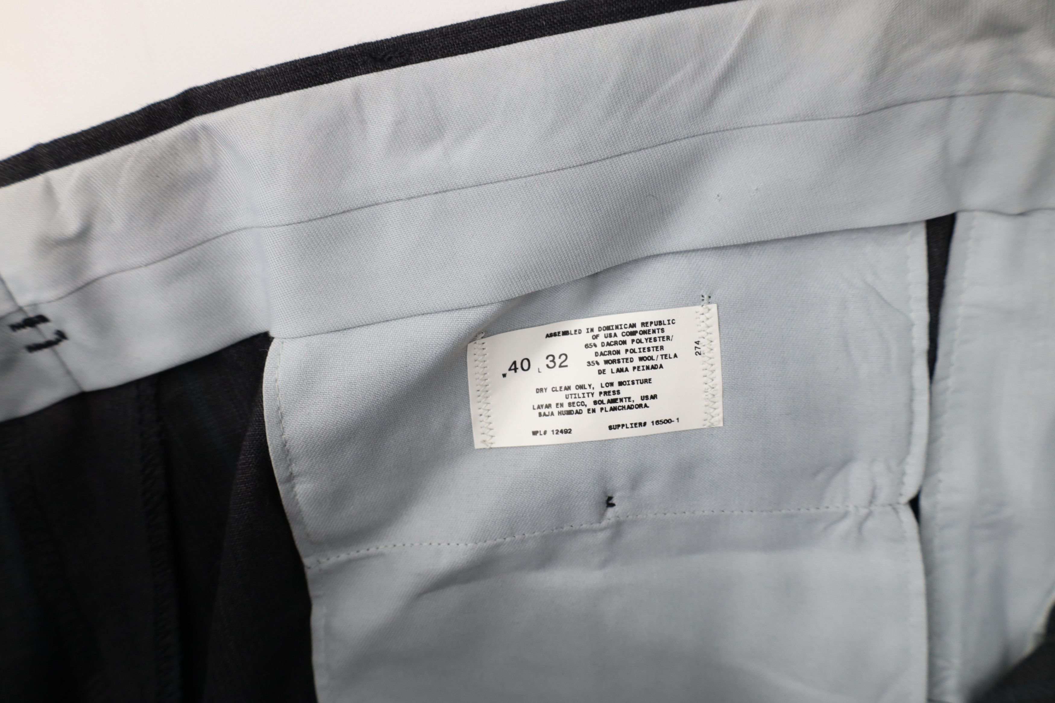 Vintage Vintage 90s Streetwear Blend Pinstriped Wide Leg Chino Pants Size US 40 / EU 56 - 8 Thumbnail