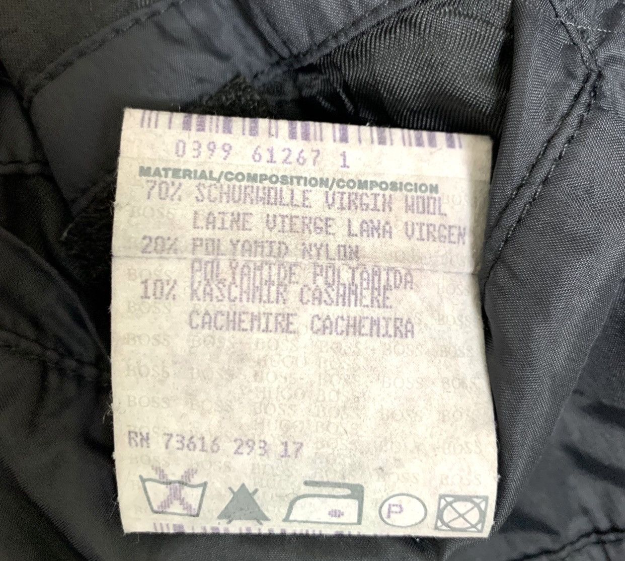 Hugo Boss Vintage Designer Hugo Boss Wool Trench Coat Size M Size US M / EU 48-50 / 2 - 10 Thumbnail