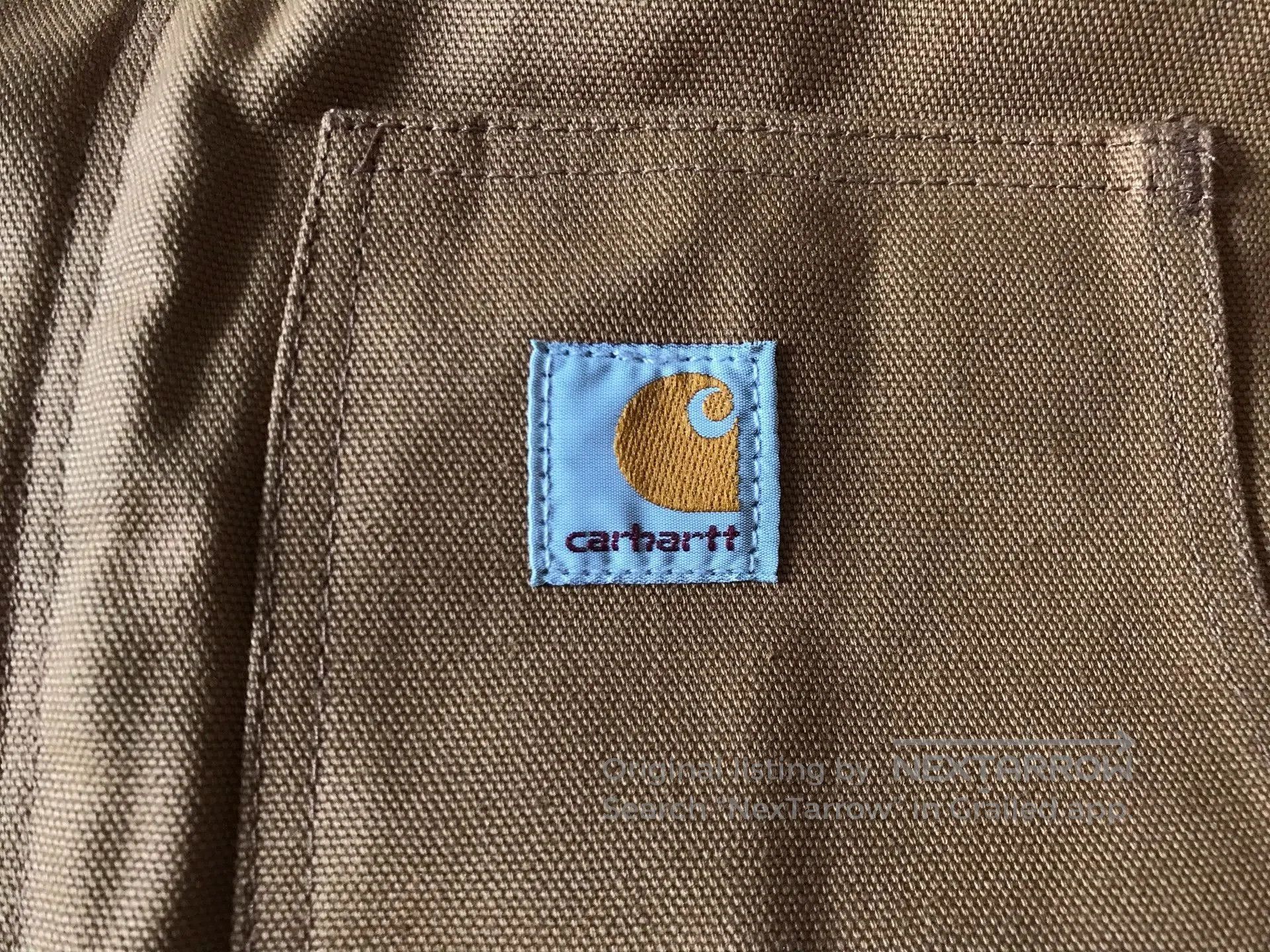 Carhartt Carhartt J002 Brown Canvas Work Jacket. Size US XL / EU 56 / 4 - 7 Thumbnail