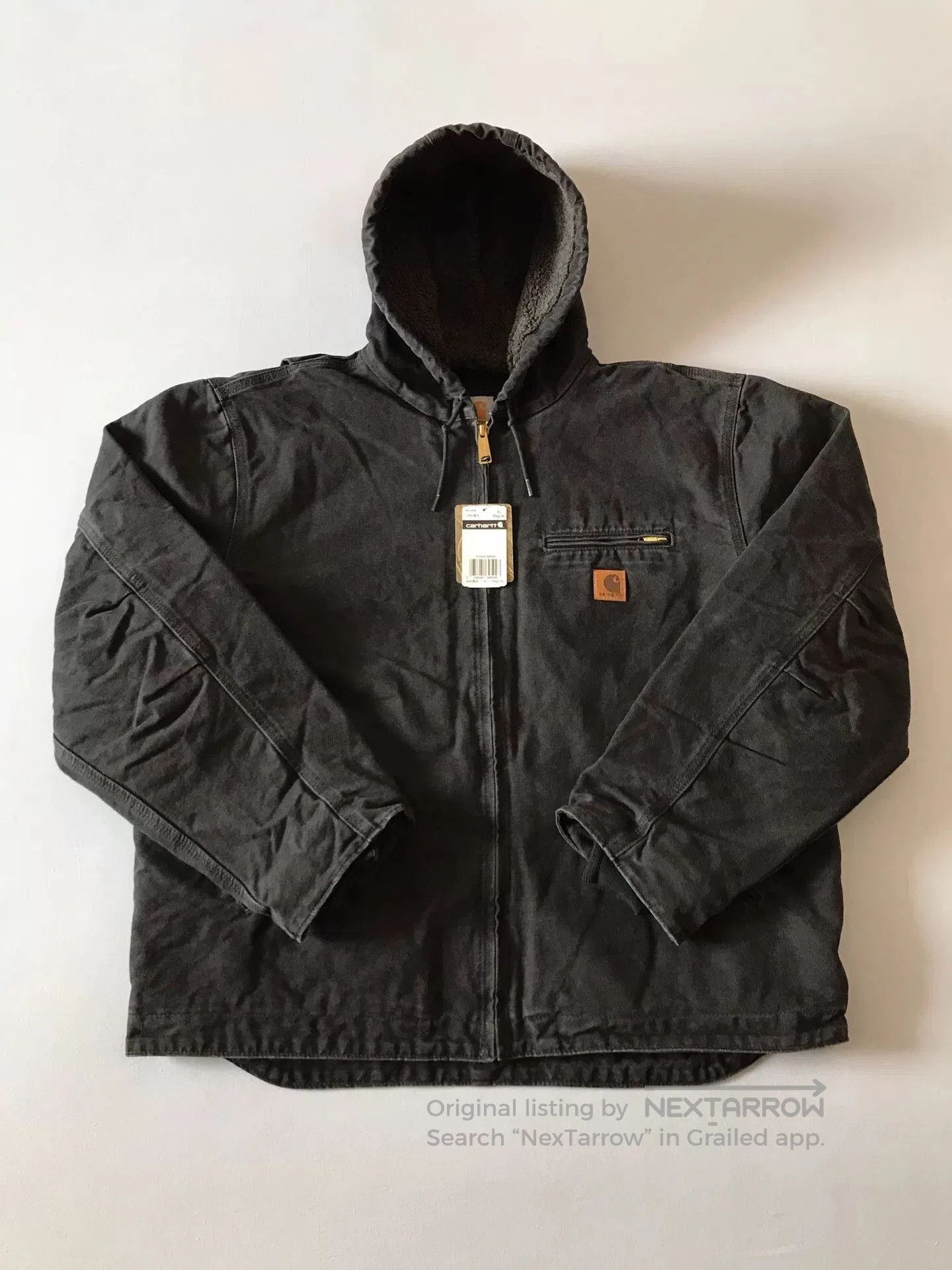 Carhartt Carhartt J141 Hooded Canvas Jacket. Size US XL / EU 56 / 4 - 1 Thumbnail