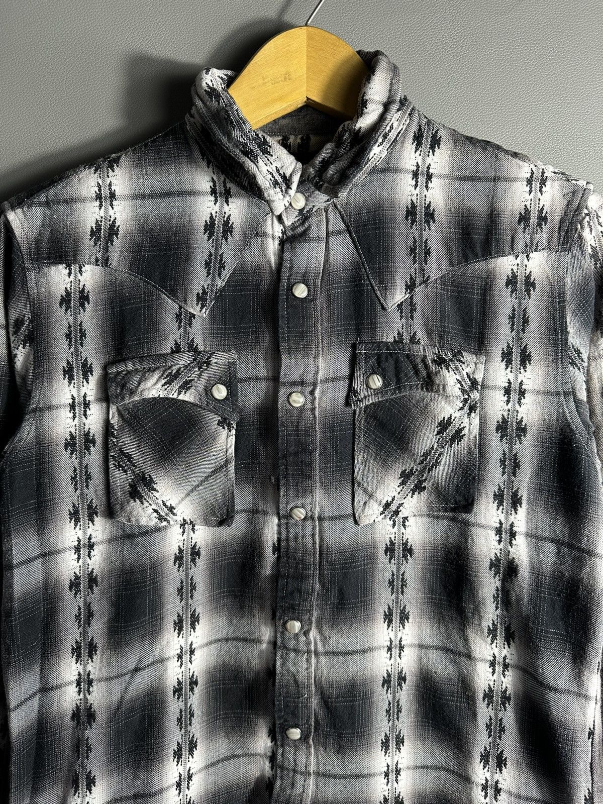 20471120 90s WESTERN GOTHIC SHIRT JUNYA WATANABE CDG STYLE Size US M / EU 48-50 / 2 - 3 Thumbnail