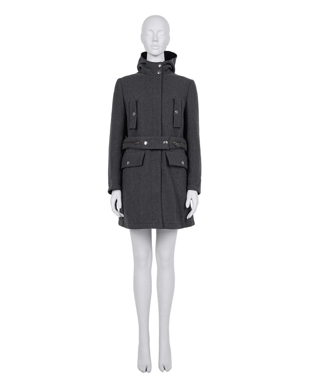 Miu Miu Miu Miu F/W1999 Coat in Grey Size S / US 4 / IT 40 - 5 Thumbnail