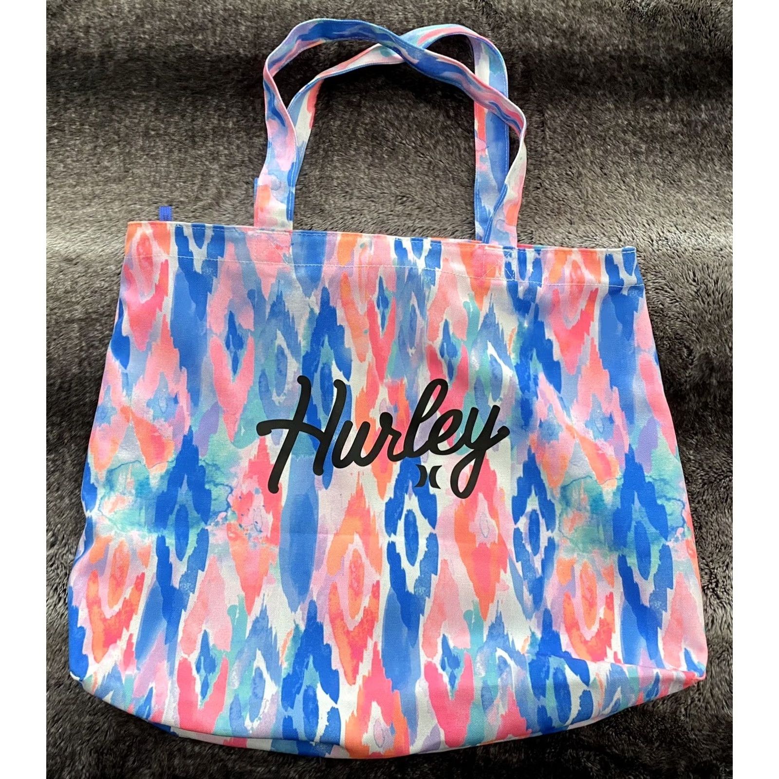 Hurley Hurley Tote Bag Women Multicolor Canvas Beach Gym Tote Colorful NSL NWOT, Brand New, Colorful, Tote, Women, Multicolor Canvas, Beach, Gym Size ONE SIZE - 2 Thumbnail