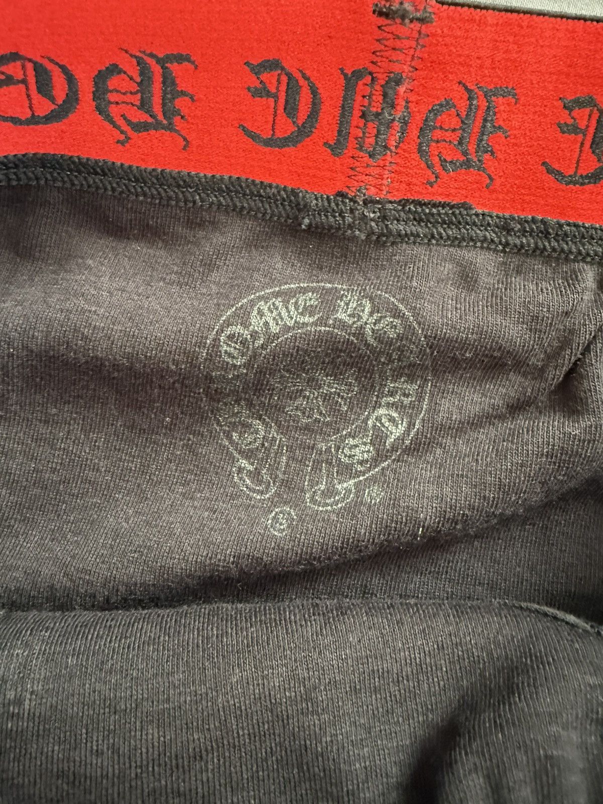 Chrome Hearts Chrome hearts / matty boy underwear black red small Size ONE SIZE - 2 Thumbnail