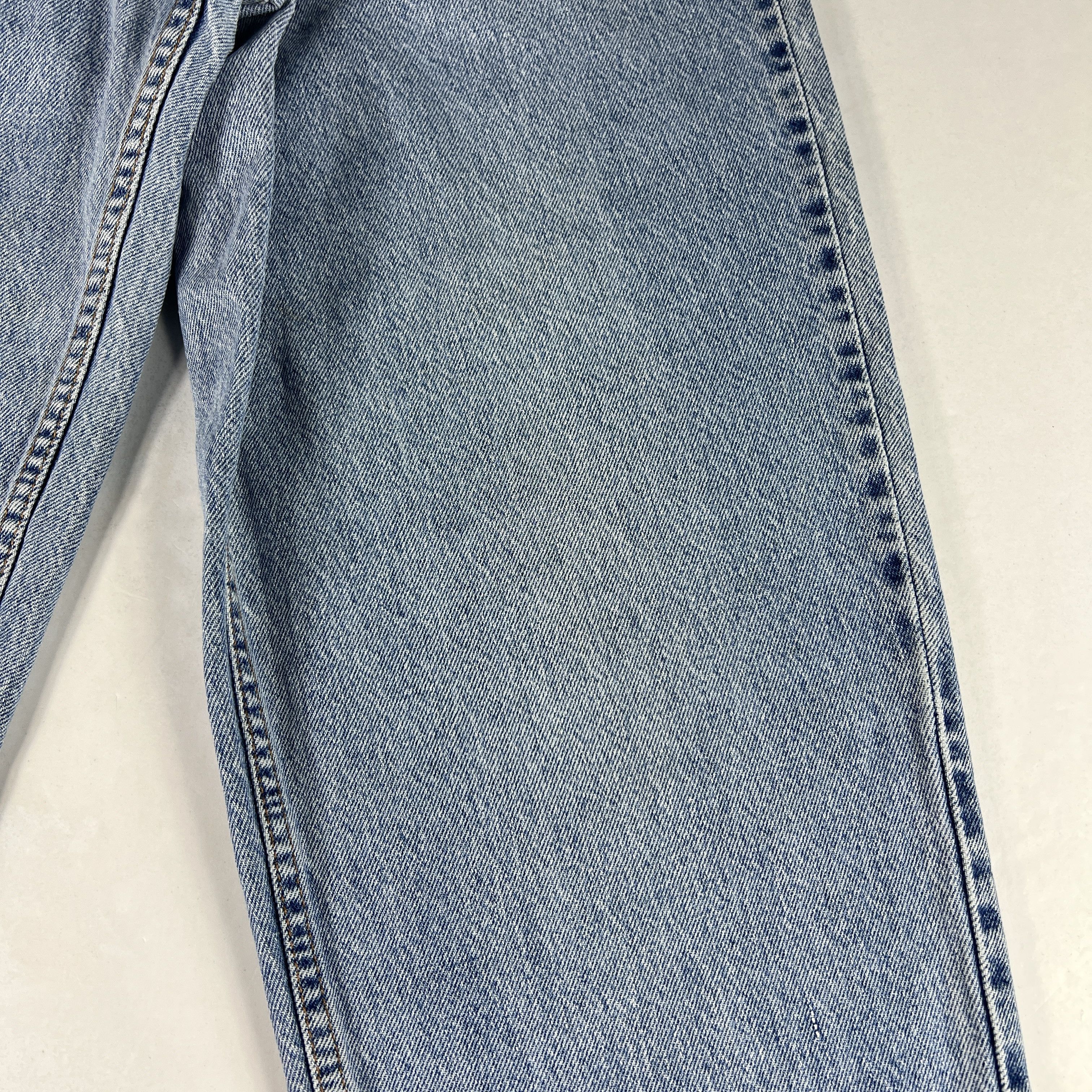 Levi's × Vintage VTG 90s Levi's Jean 560 Loose Taper Blue Denim Orange Tab Size US 32 / EU 48 - 6 Thumbnail