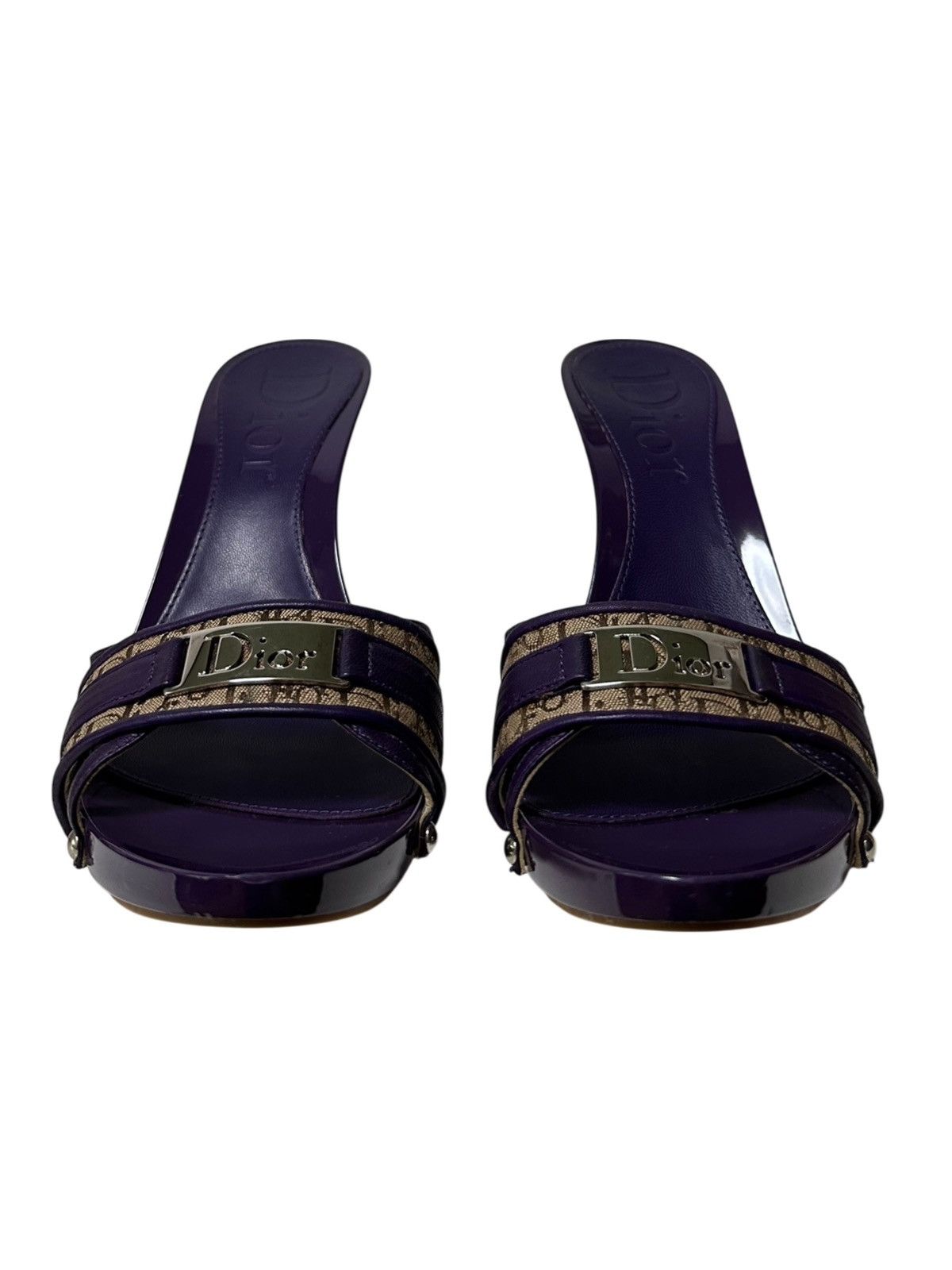 Dior CHRISTIAN DIOR S/S 2005 Diorissimo Street Chic Sandals Size US 8 / IT 38 - 2 Thumbnail