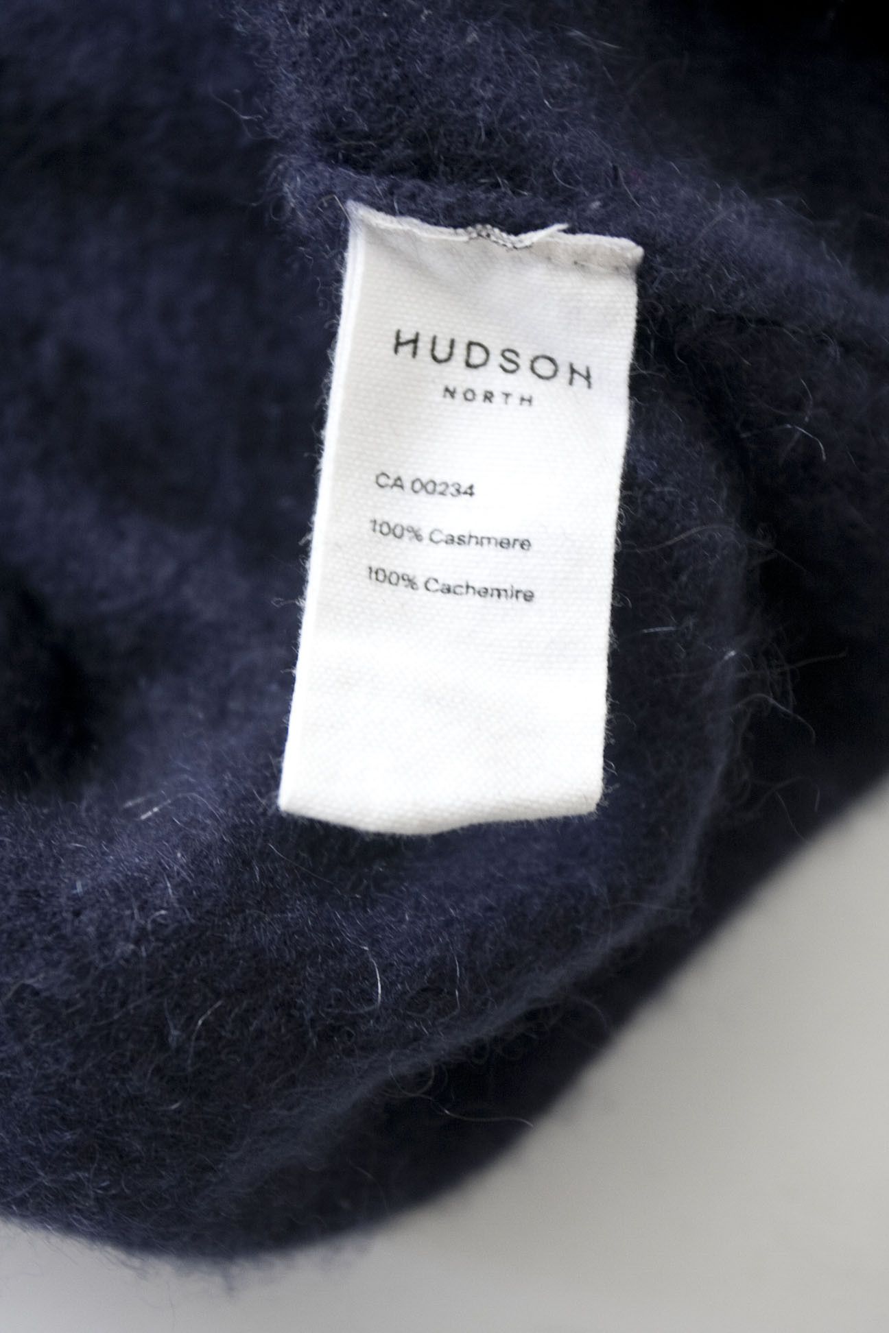 Other Hudson North Sweater 100% Cashmere Size M Dark Blue Size US M / EU 48-50 / 2 - 5 Thumbnail