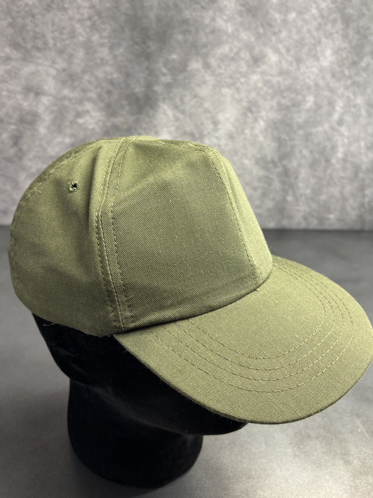 Vintage 1970s Vintage Army Hat Hot Weather Field Cap OG-107 Vietnam Size ONE SIZE - 8 Thumbnail