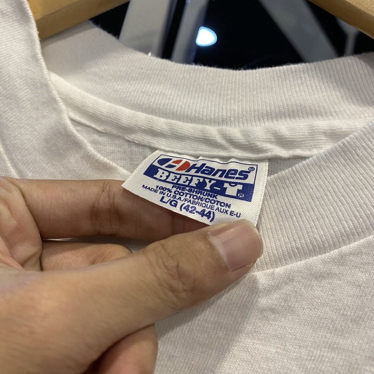 COPENHAGEN STUDIOS × NASCAR × Vintage Vintage 92s B.tatman Copenhagen Racing t shirt Size US L / EU 52-54 / 3 - 7 Thumbnail