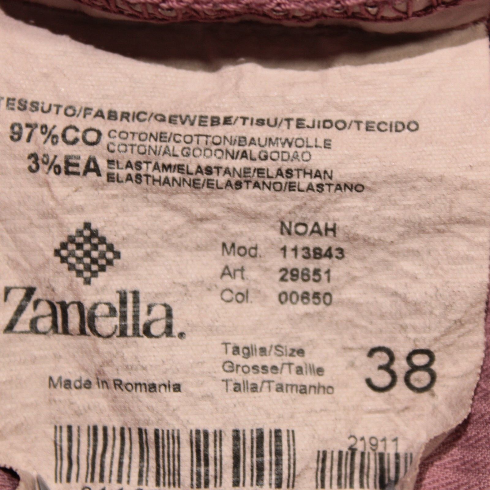 Zanella Zanella New with tags Chino Size 38 US In Pink Size US 38 / EU 54 - 4 Thumbnail
